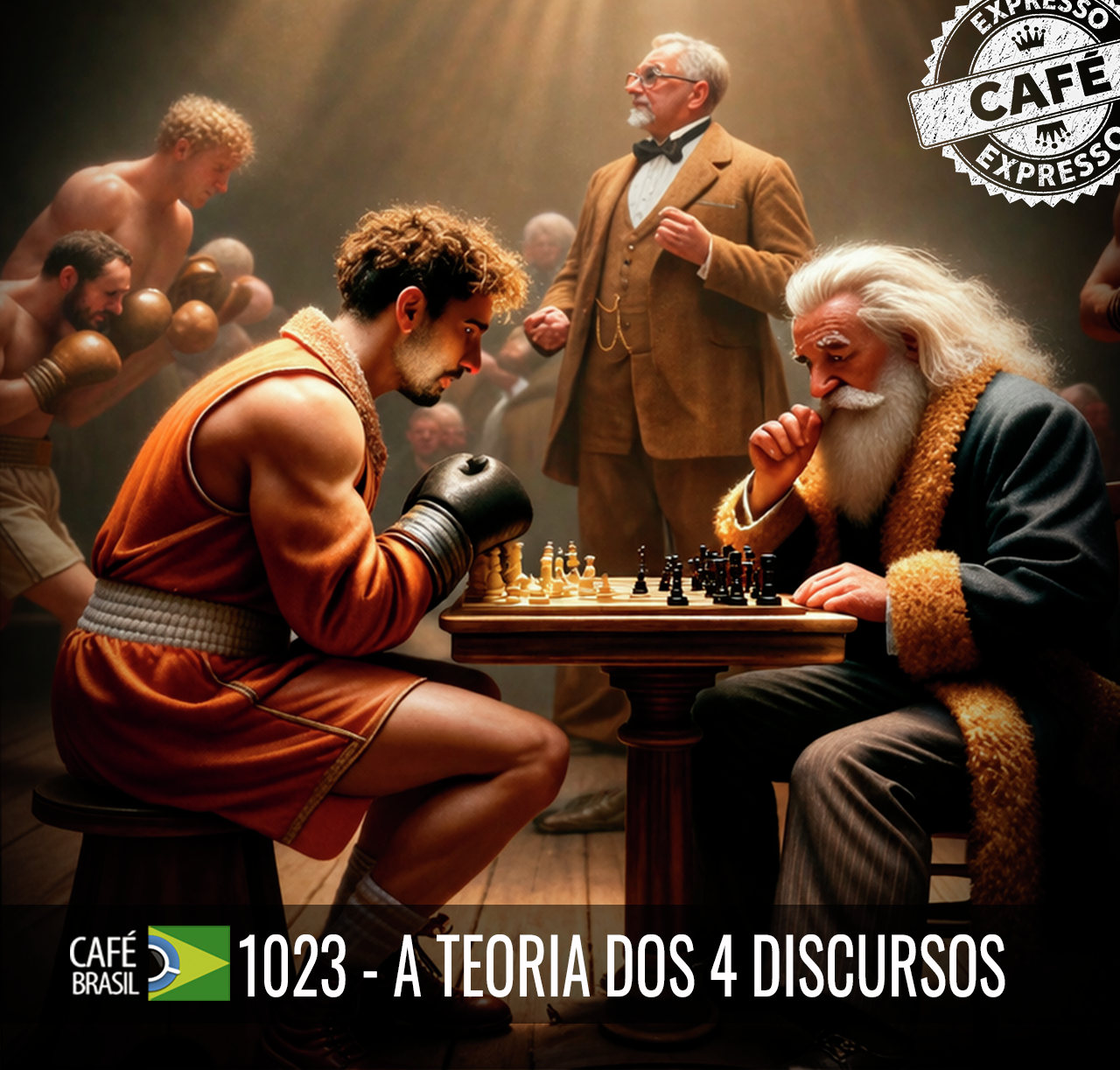 Cafe Brasil 1023 - A teoria dos quatro discursos
