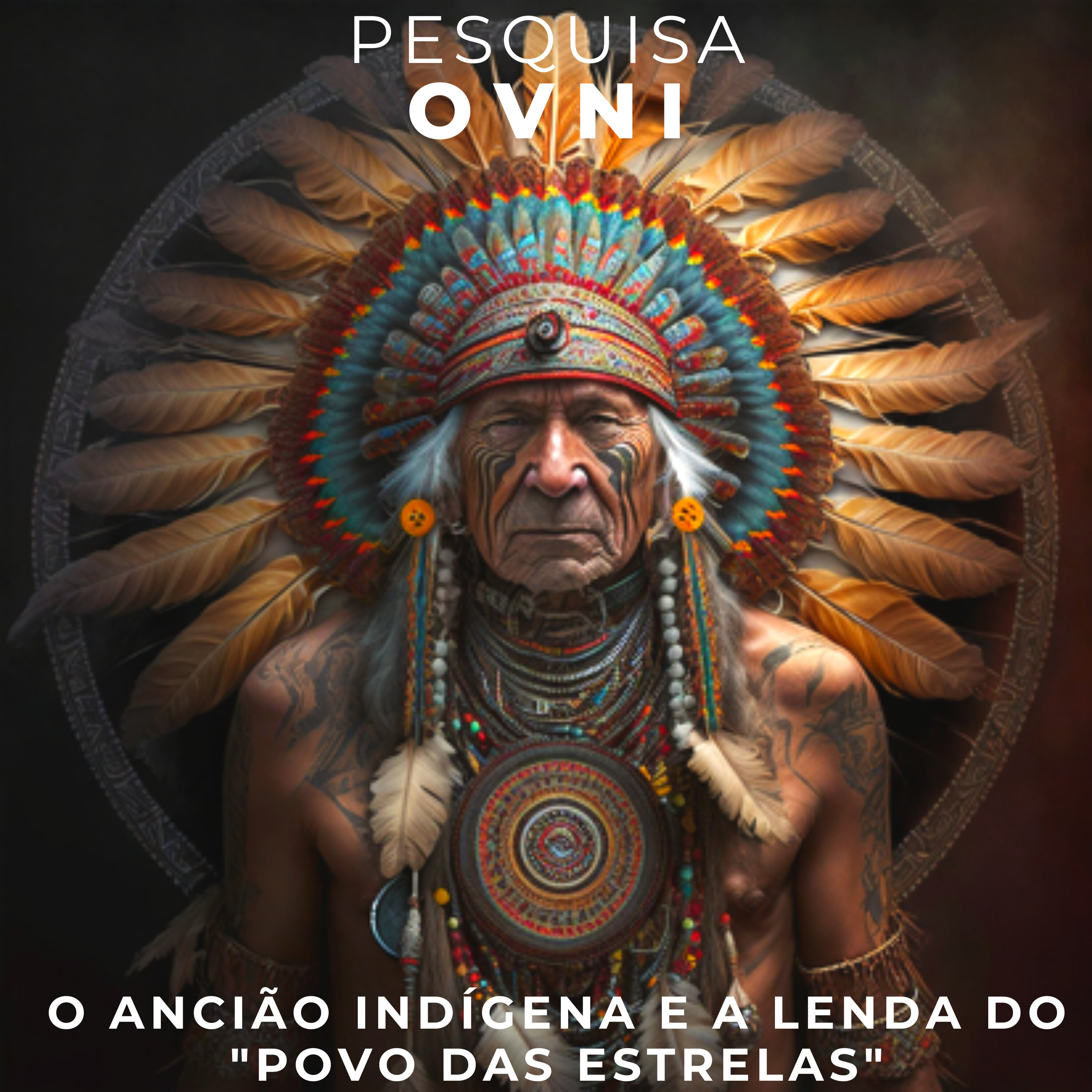 030 - O ANCIÃO INDÍGENA E A LENDA DOS ''POVOS DAS ESTRELAS''