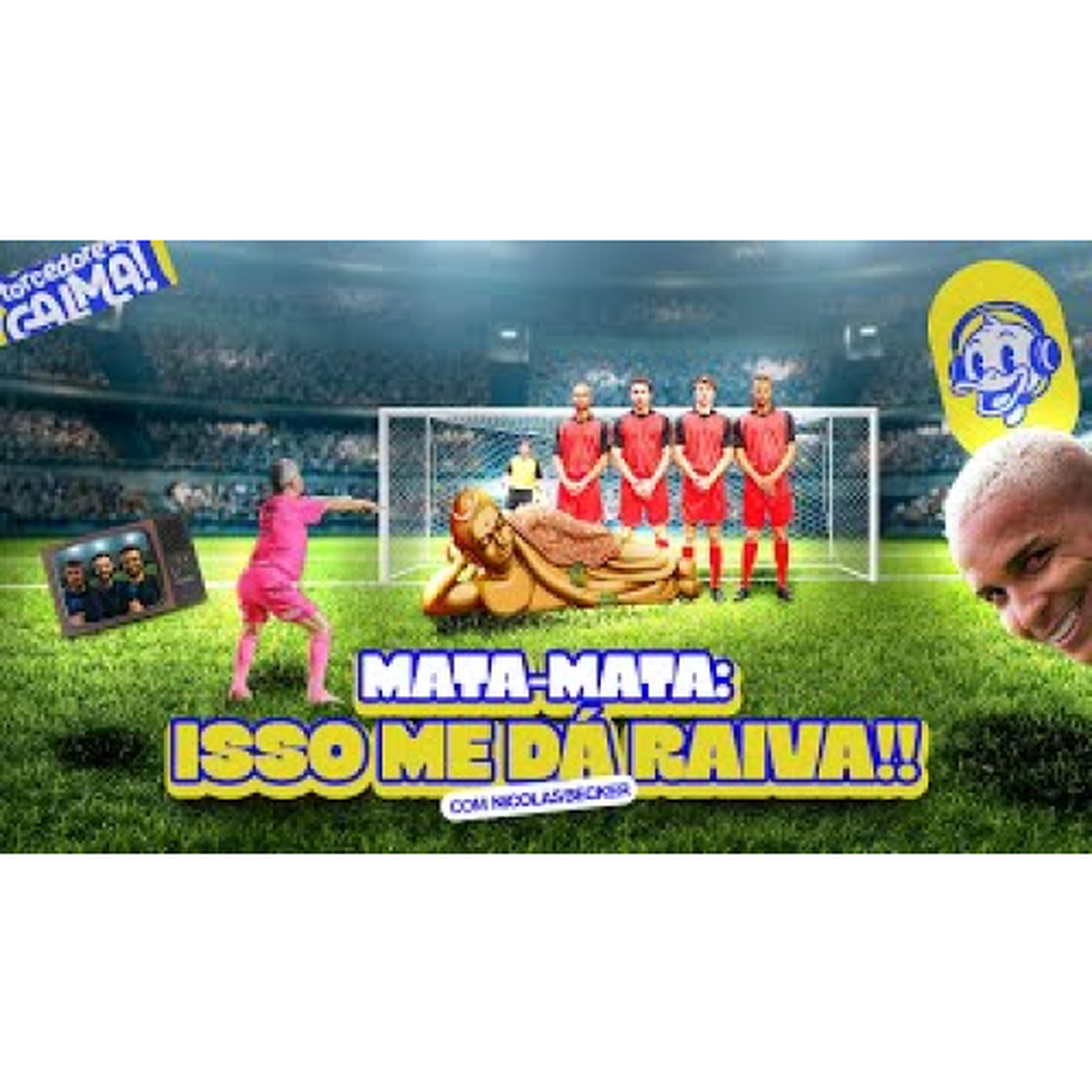 Quem ganha FICA! Isso dá muita RAIVA numa partida de FUTEBOL! - com Nikolas do @AremacHD episode artwork