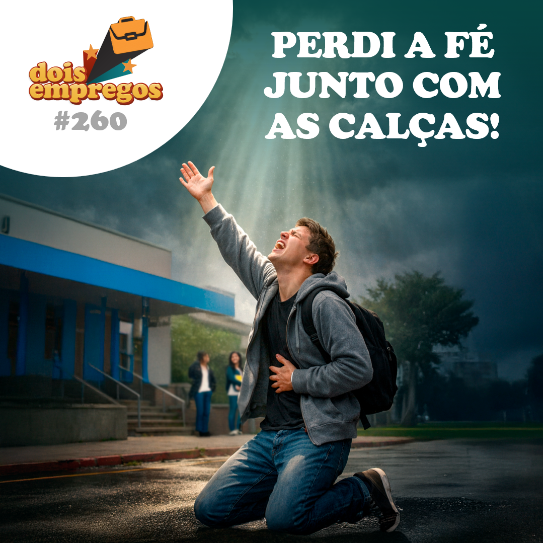 #260 - Perdi a FÉ junto com as CALÇAS!