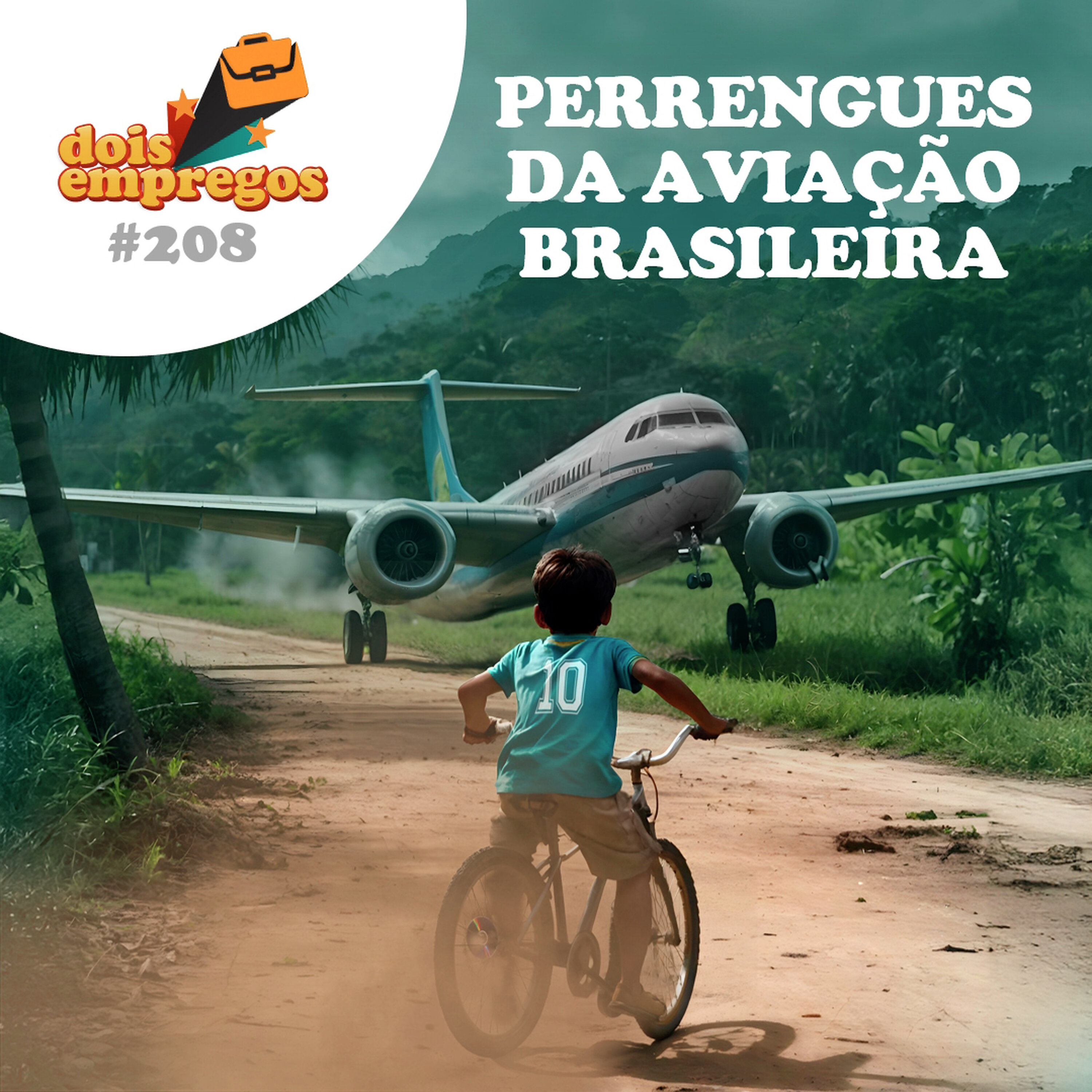 #208 - PERRENGUES da AVIAÇÃO BRASILEIRA episode artwork