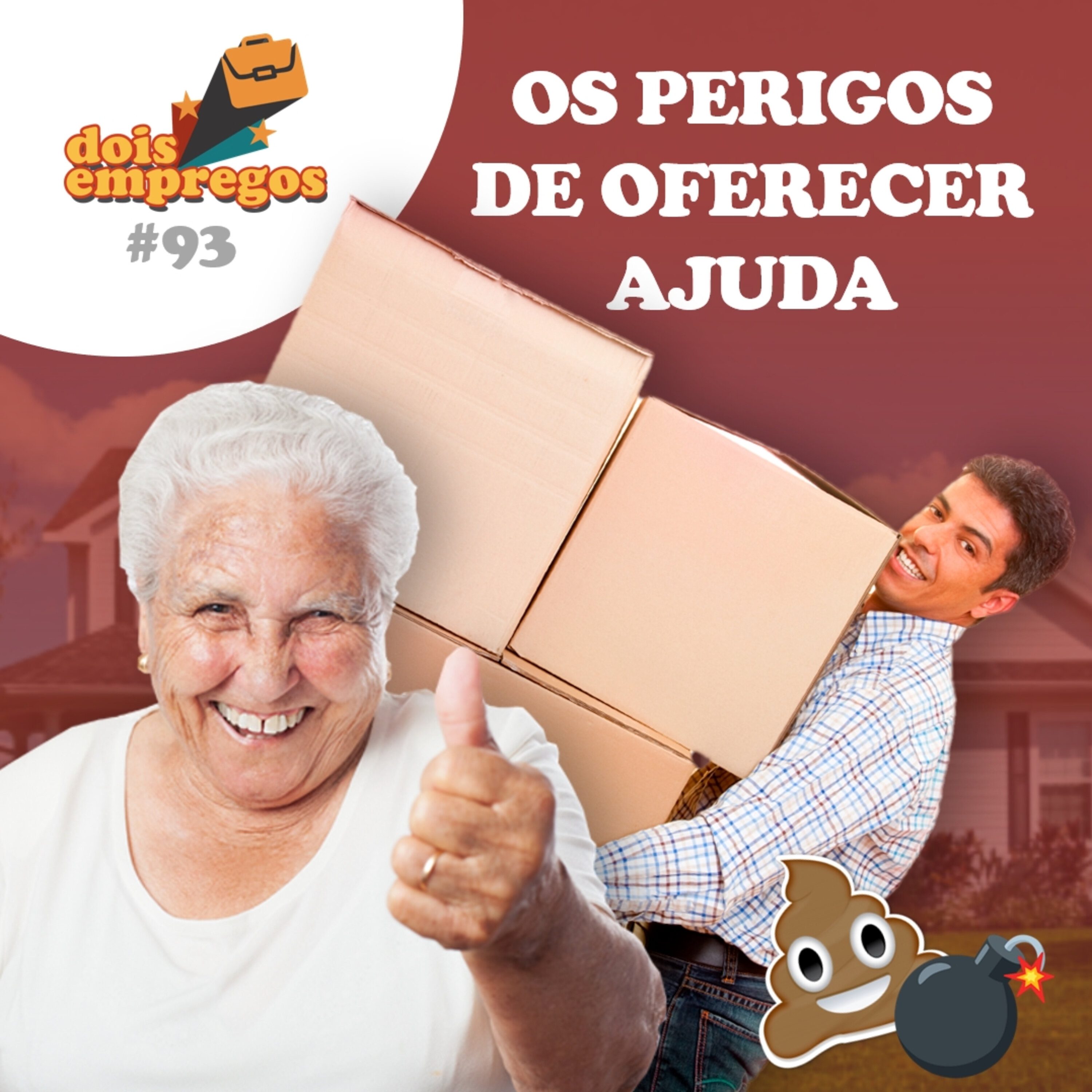 #93 - OS PERIGOS DE OFERECER AJUDA episode artwork