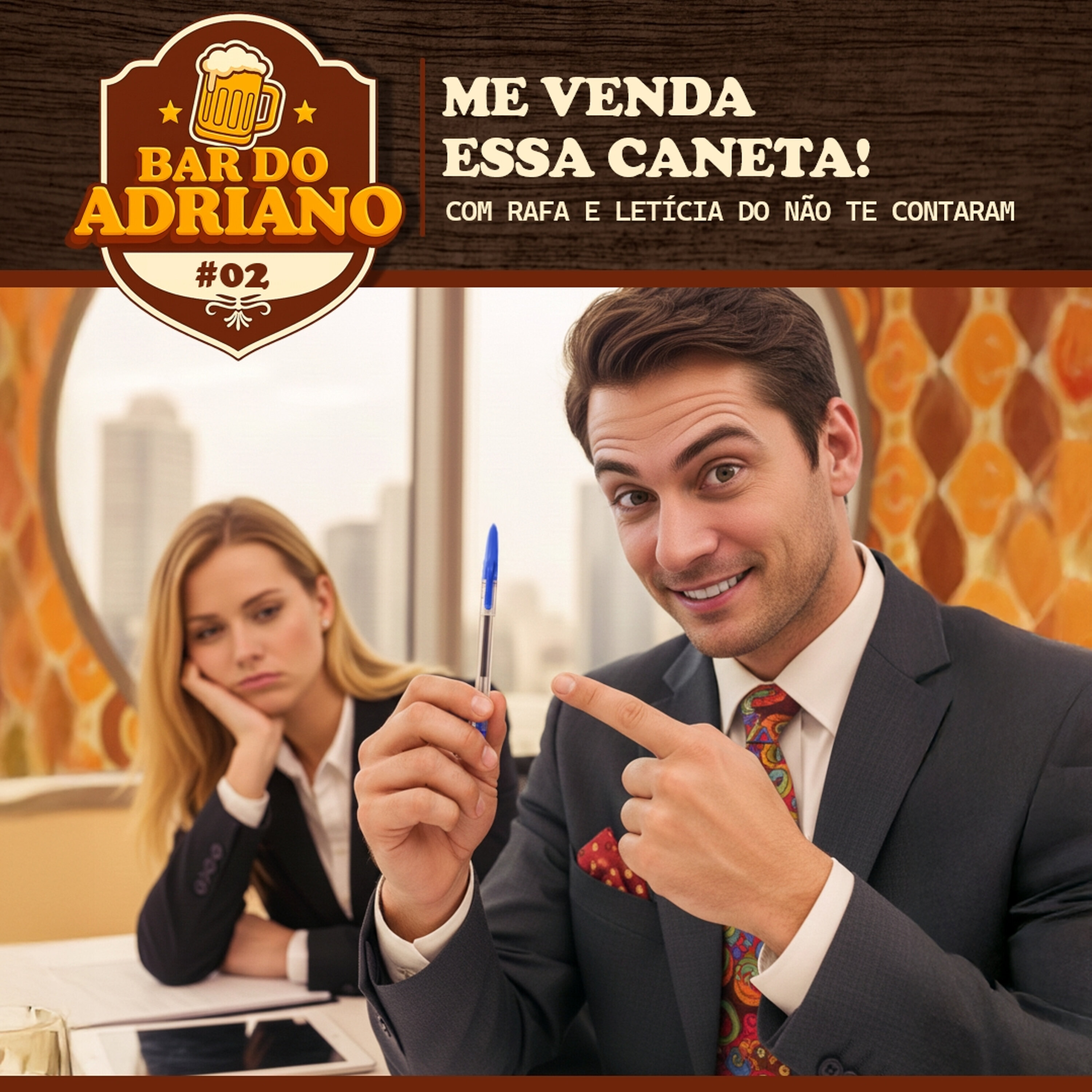 Bar do Adriano #02 - Me Venda Essa Caneta!
