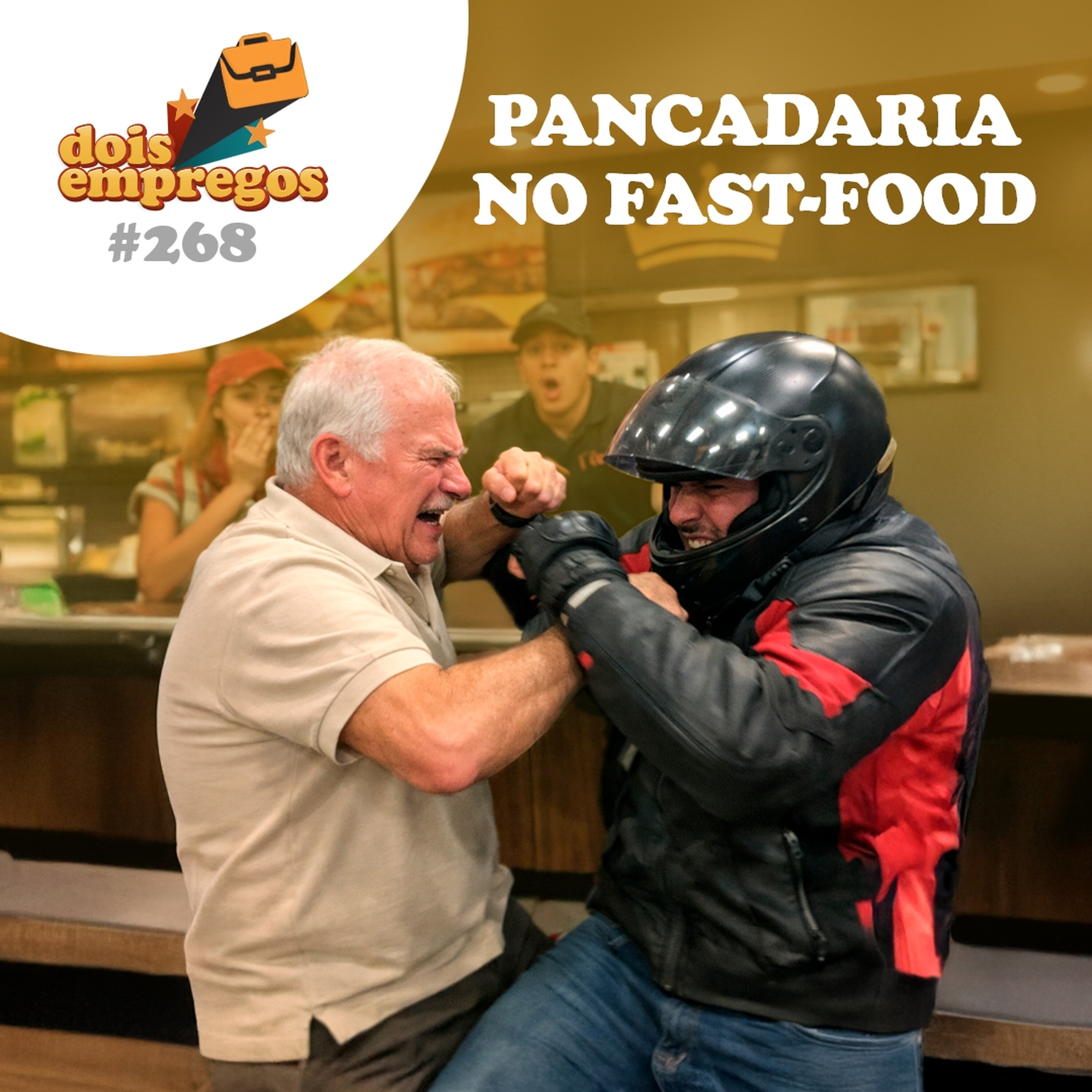 #268 - PANCADARIA no Fast-Food!