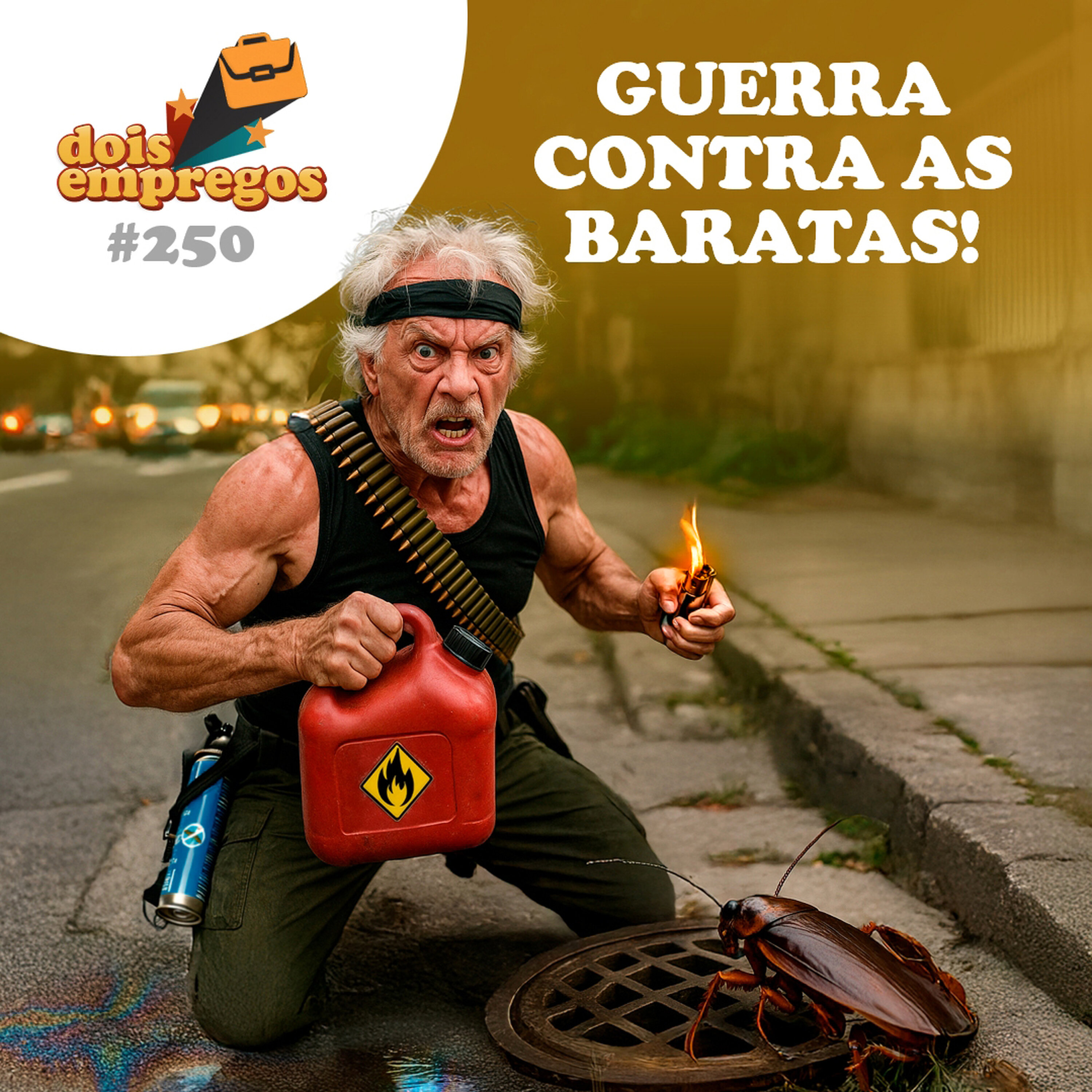 #250 - GUERRA contra as BARATAS!