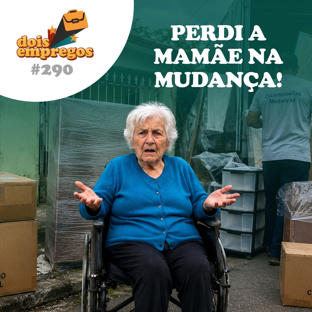 #290 - PERDI A MAMÃE na Mudança! episode artwork