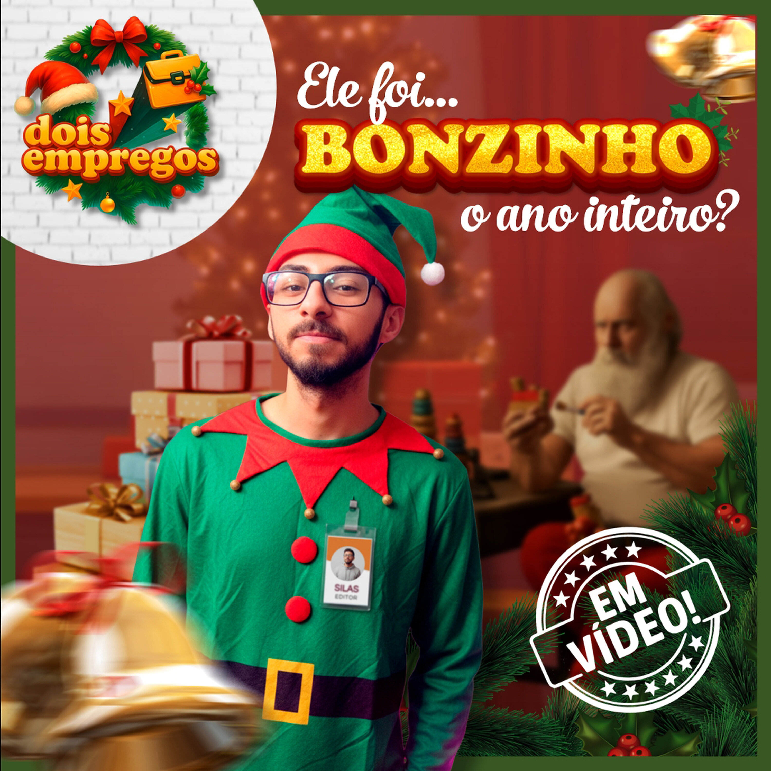 🎄ESPECIAL DE NATAL | Ele foi Bonzinho o Ano Inteiro? 🎄ESPECIAL DE NATAL | Ele foi Bonzinho o Ano Inteiro?