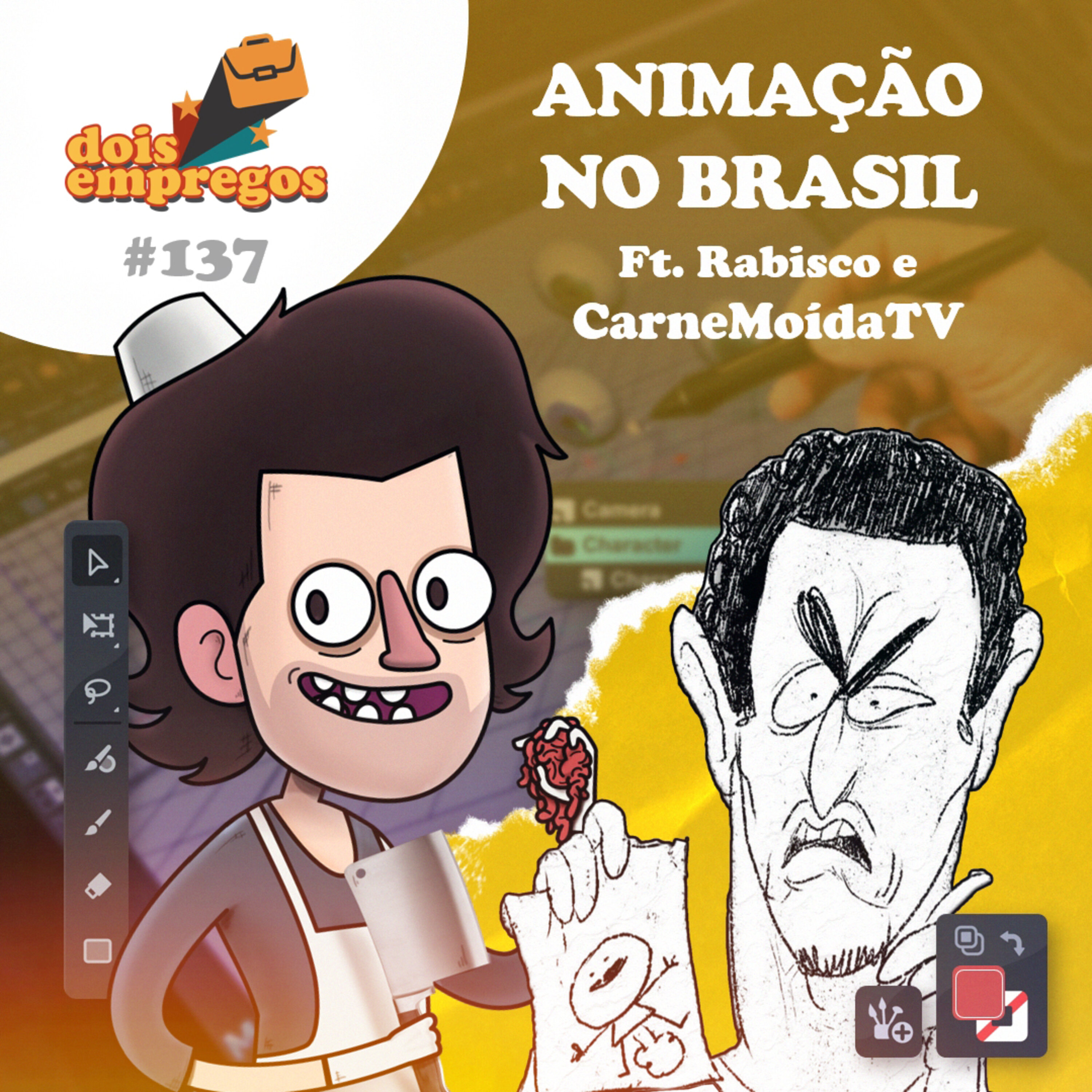 137 - Bastidores da ANIMAÇÃO NO BRASIL episode artwork