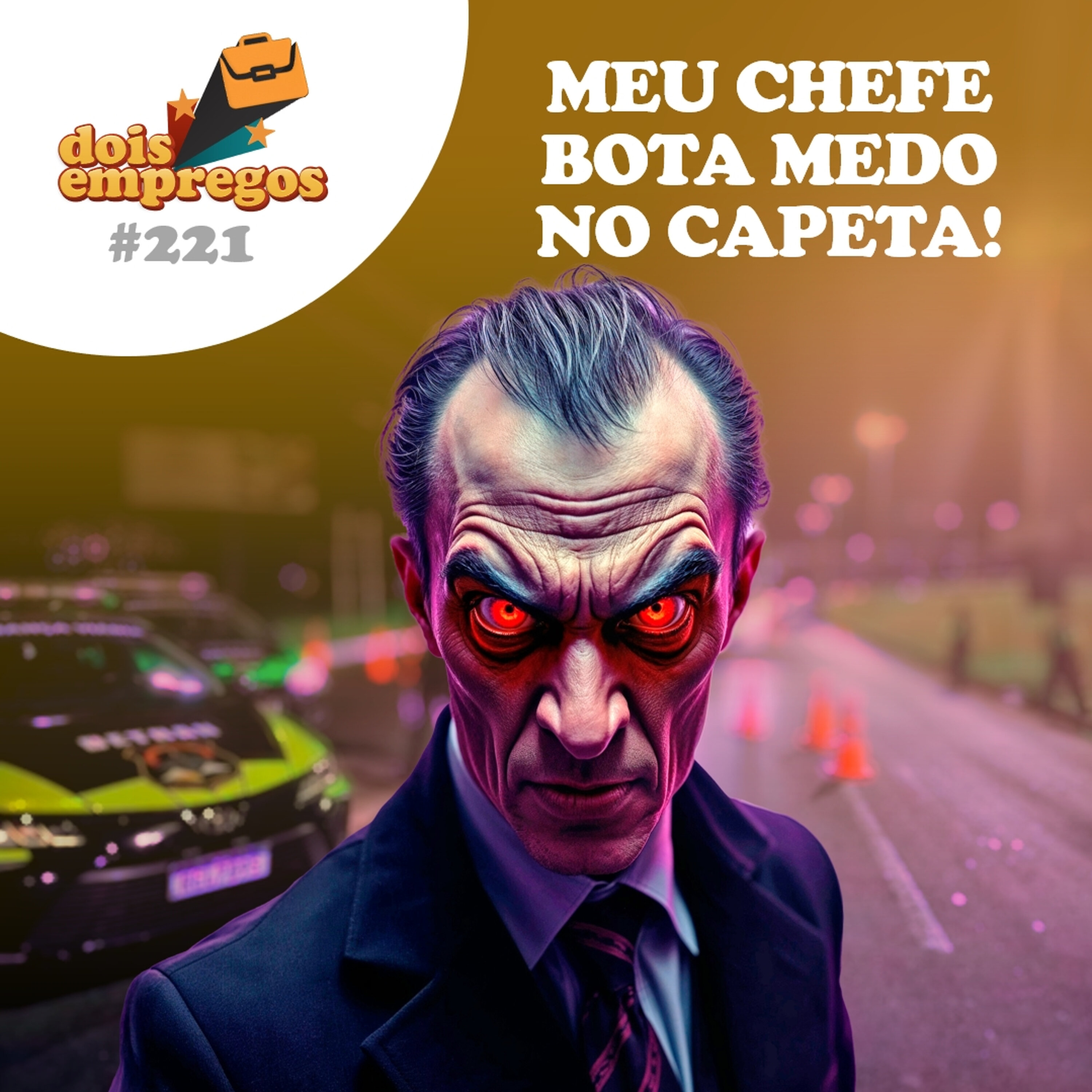 #221 - Meu Chefe BOTA MEDO NO CAPETA! episode artwork