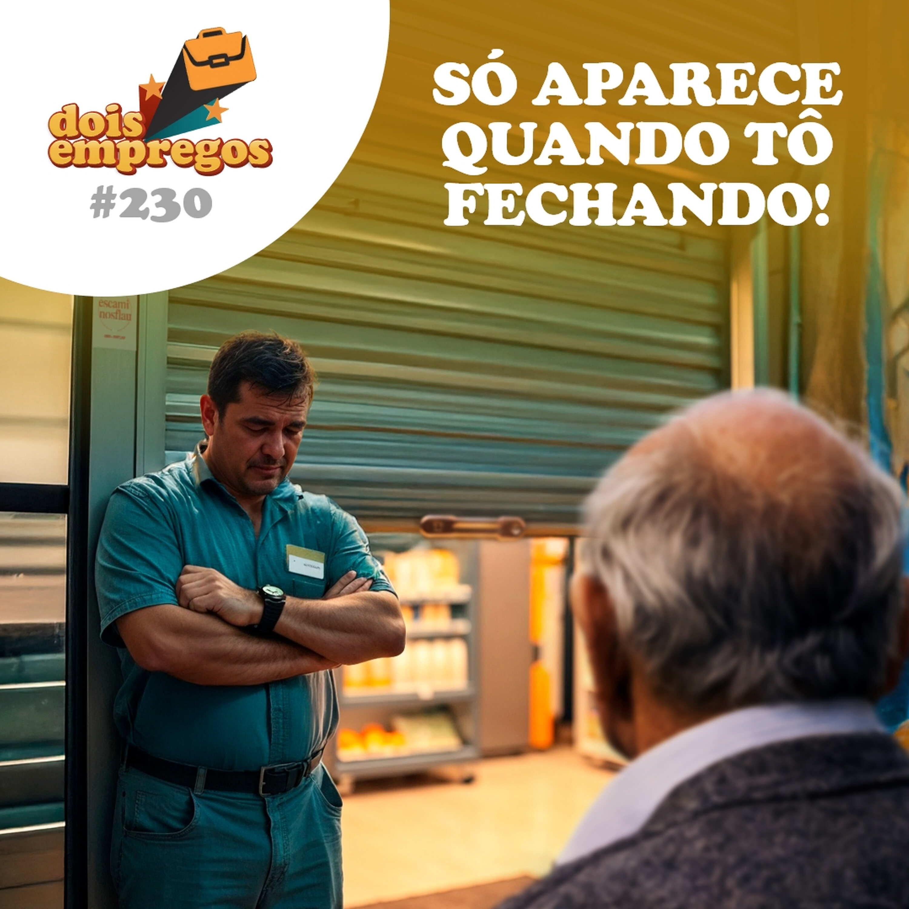 #230 - Só aparece QUANDO TÔ FECHANDO! episode artwork