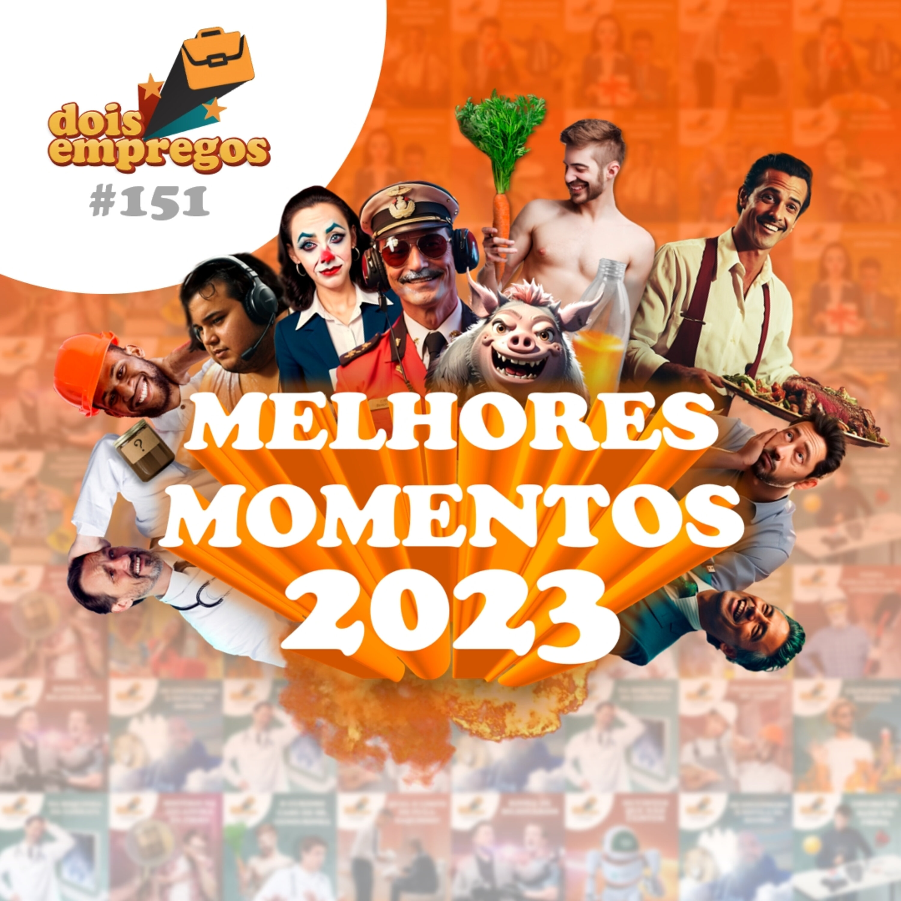#151 - OS MELHORES MOMENTOS de 2023 episode artwork