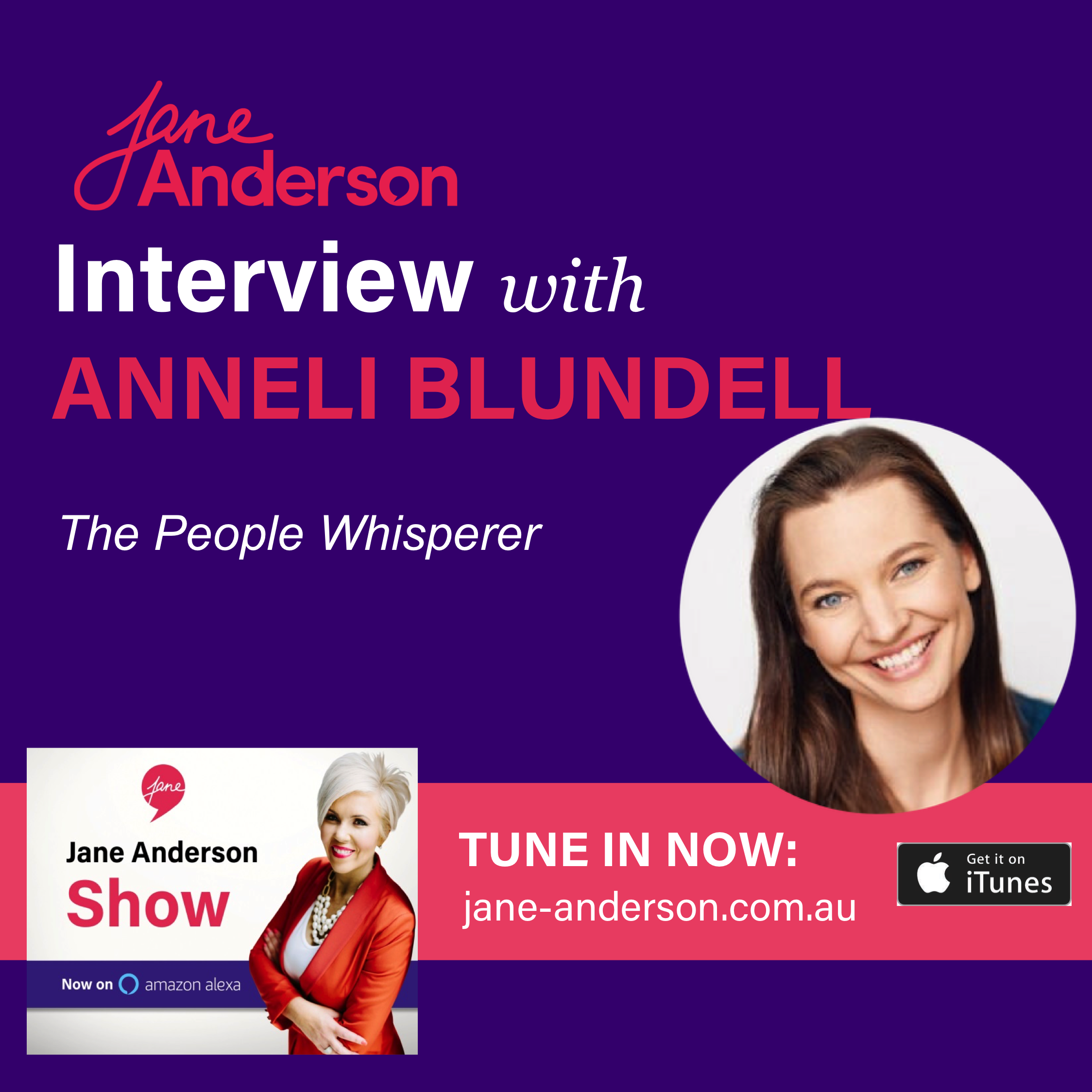 Episode 10 - The People Whisperer Anneli Blundell episode artwork