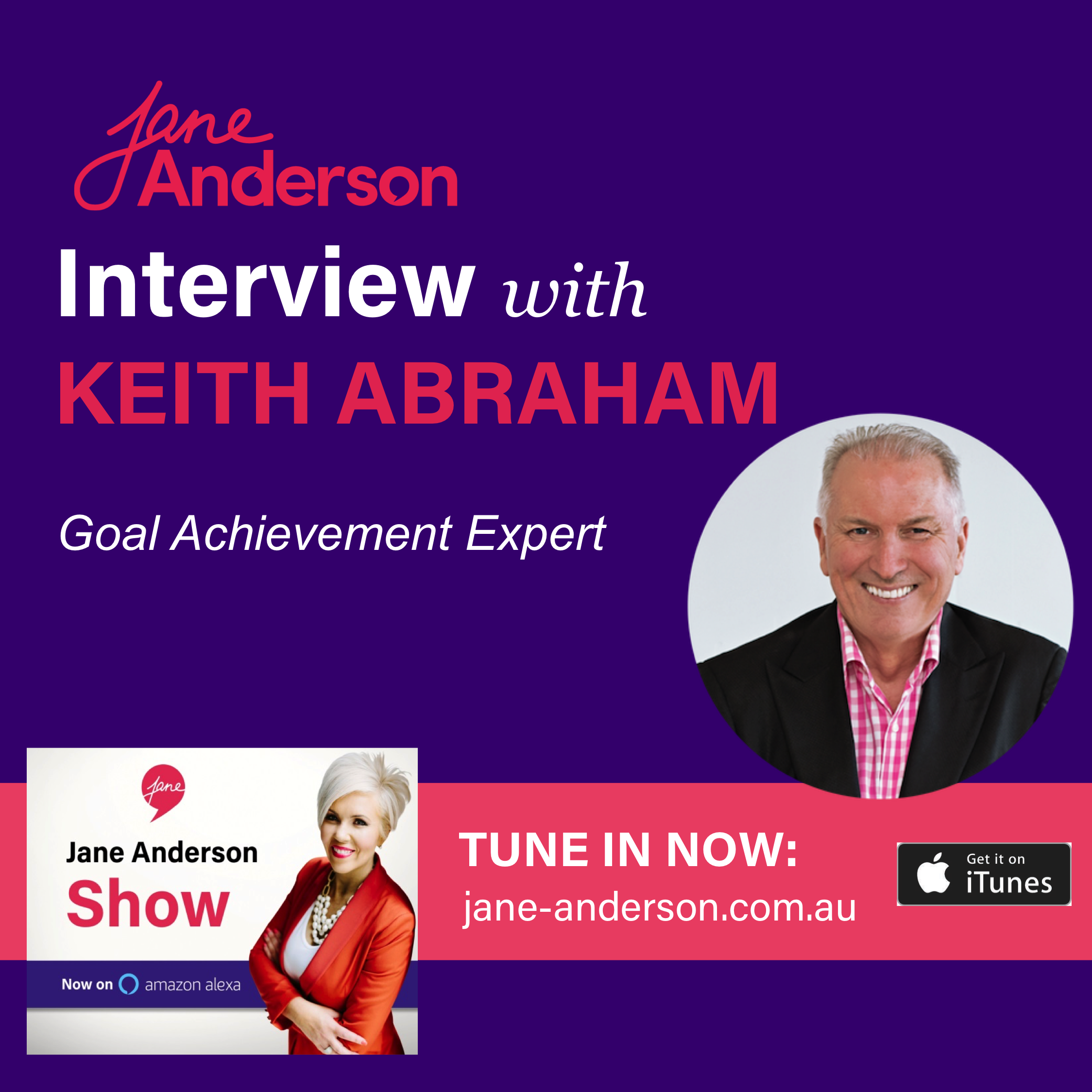Episode 35 - Interview with Goal Achievement Expert Keith Abraham episode artwork
