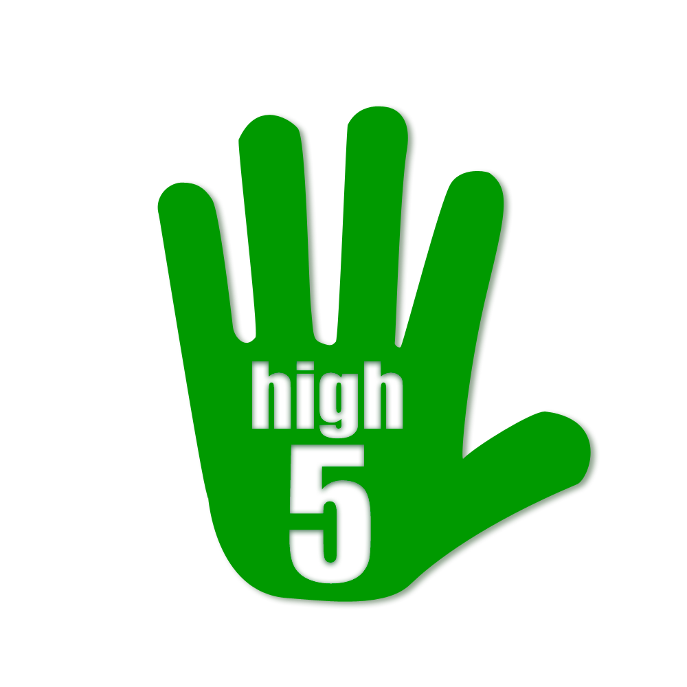 Be high five. High Five логотип. Дай пять. Дай пять картинка. Логотип руки.
