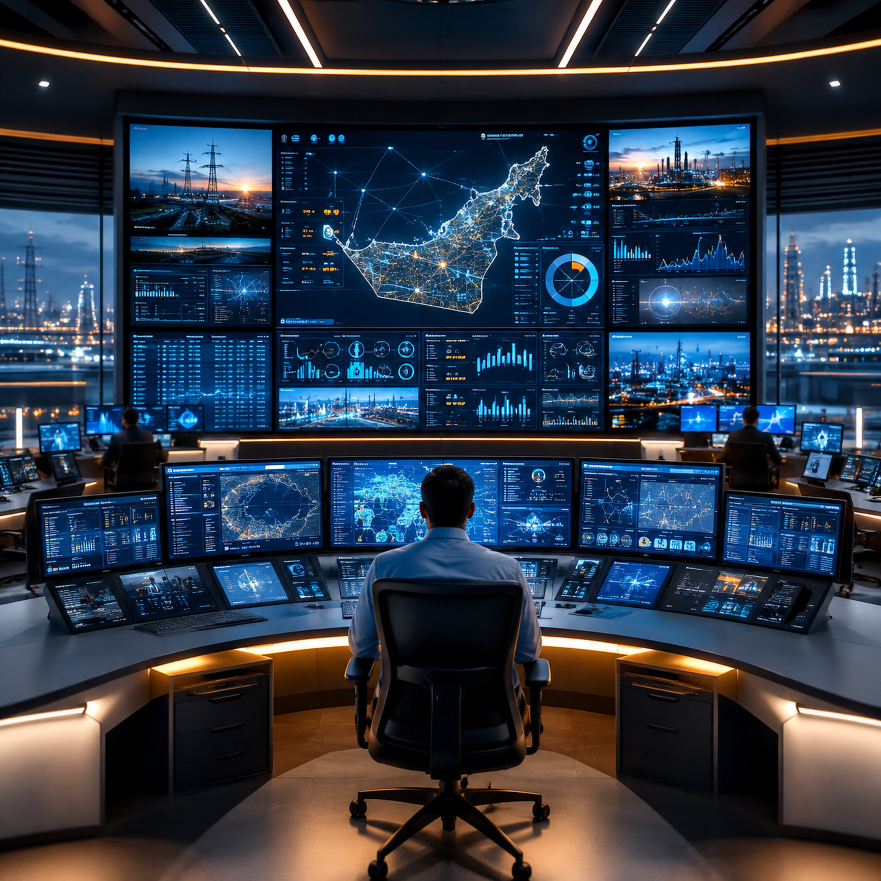 The control centre powering the UAE’s future episode artwork
