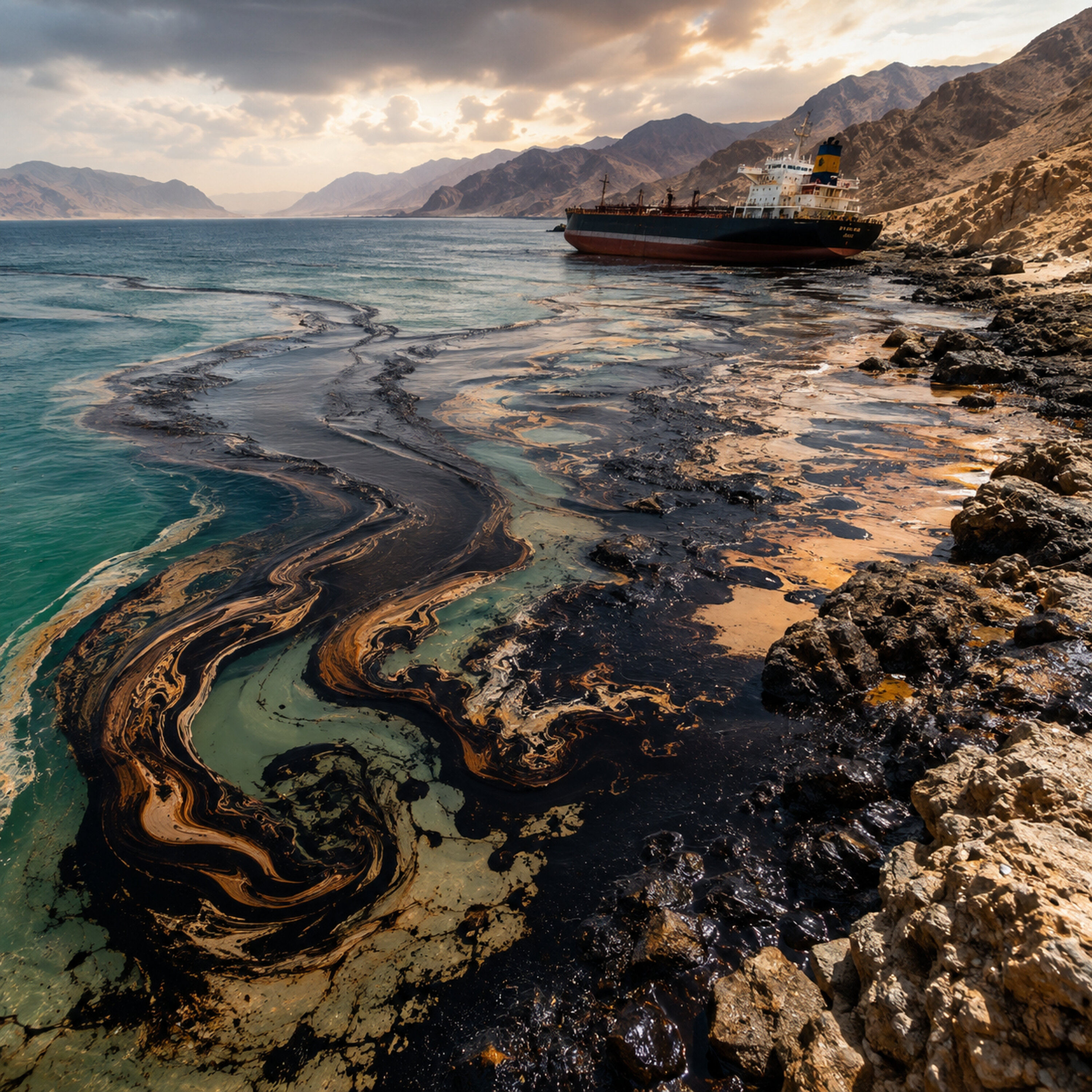 The oil spill threatening Oman’s coast episode artwork