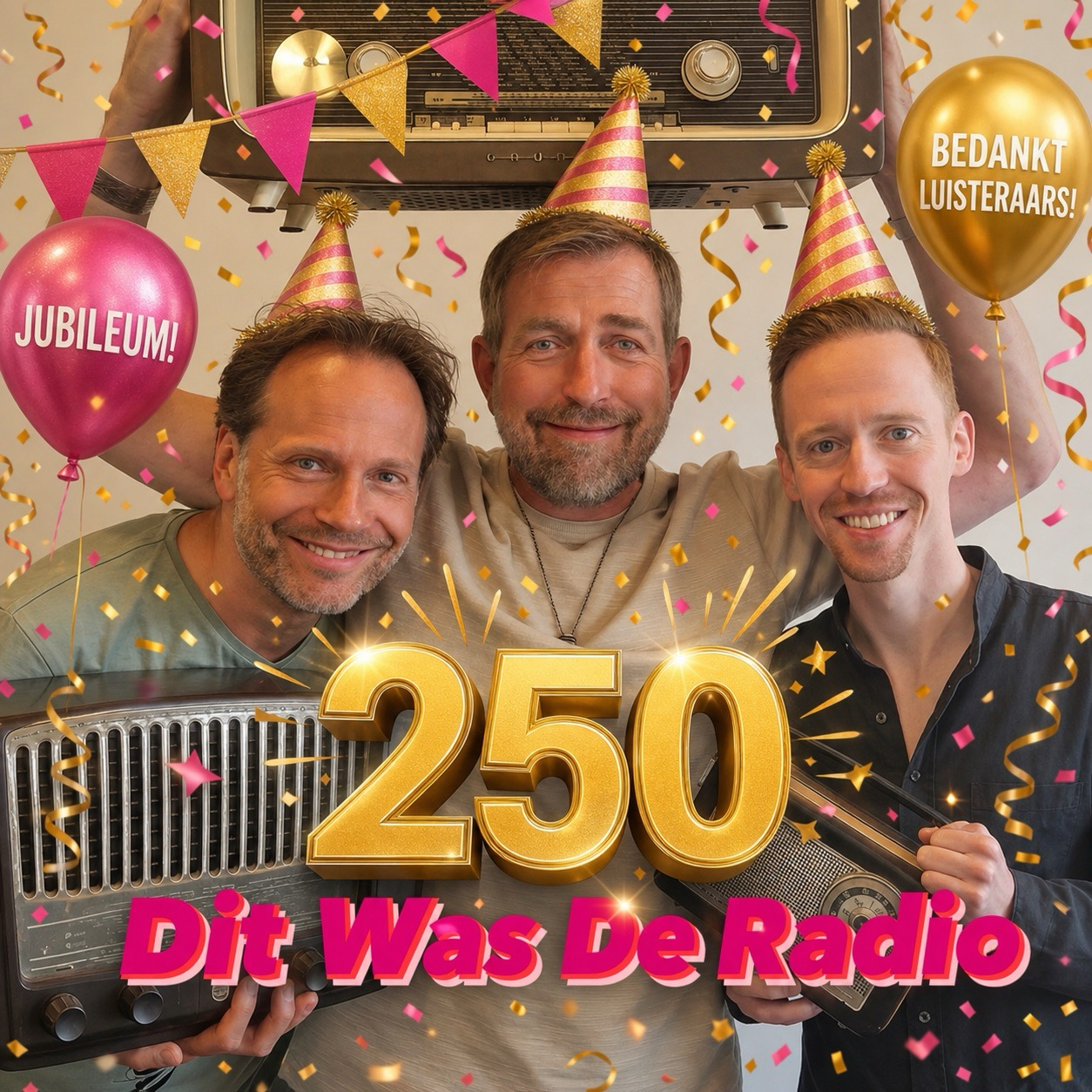DWDR 250 - Radiomakers over DWDR in De Grote Jubileumshow [S10-E34]