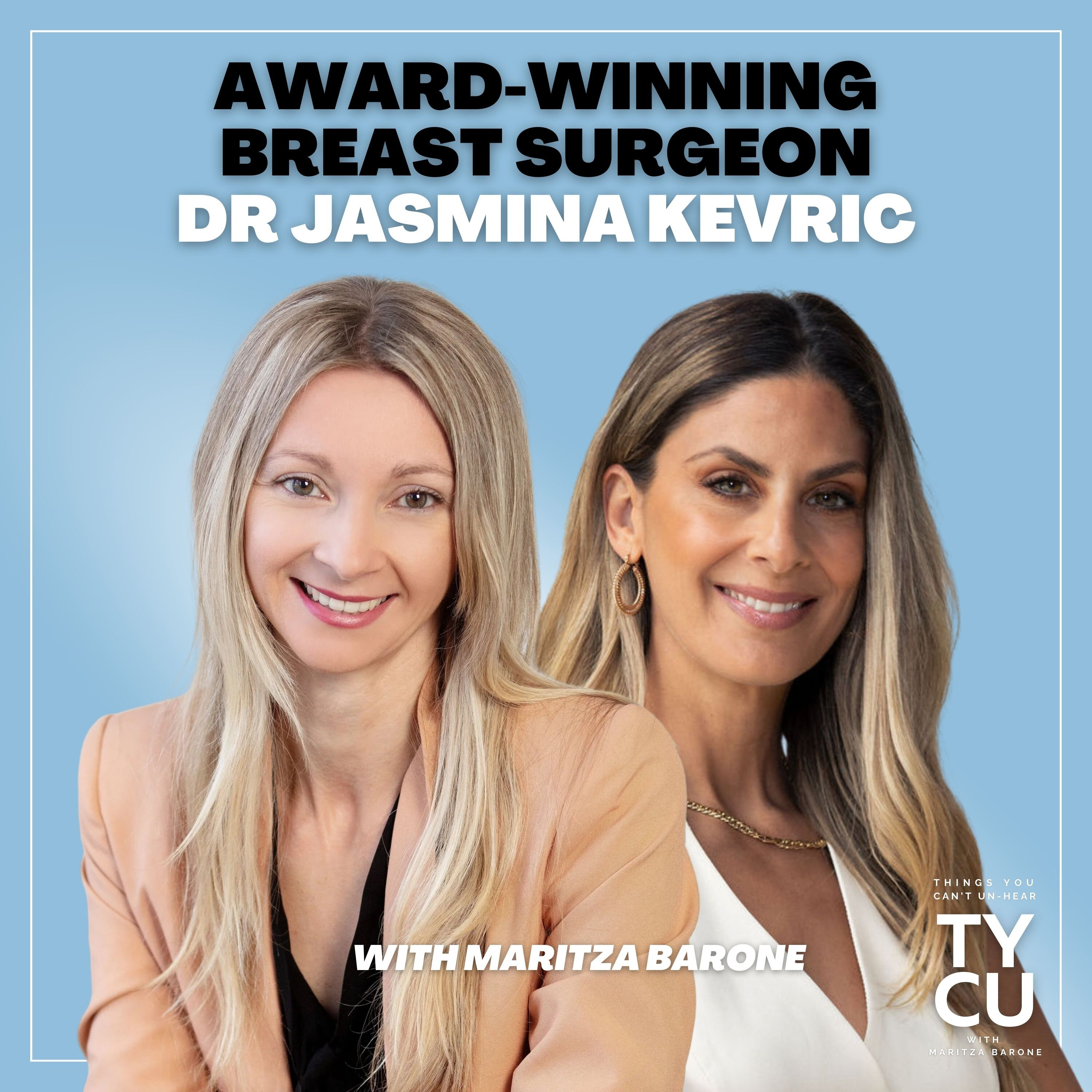 Specialist Breast Cancer Surgeon Dr Jasmina Kevric // The Truth About Breast Cancer & Menopause episode artwork