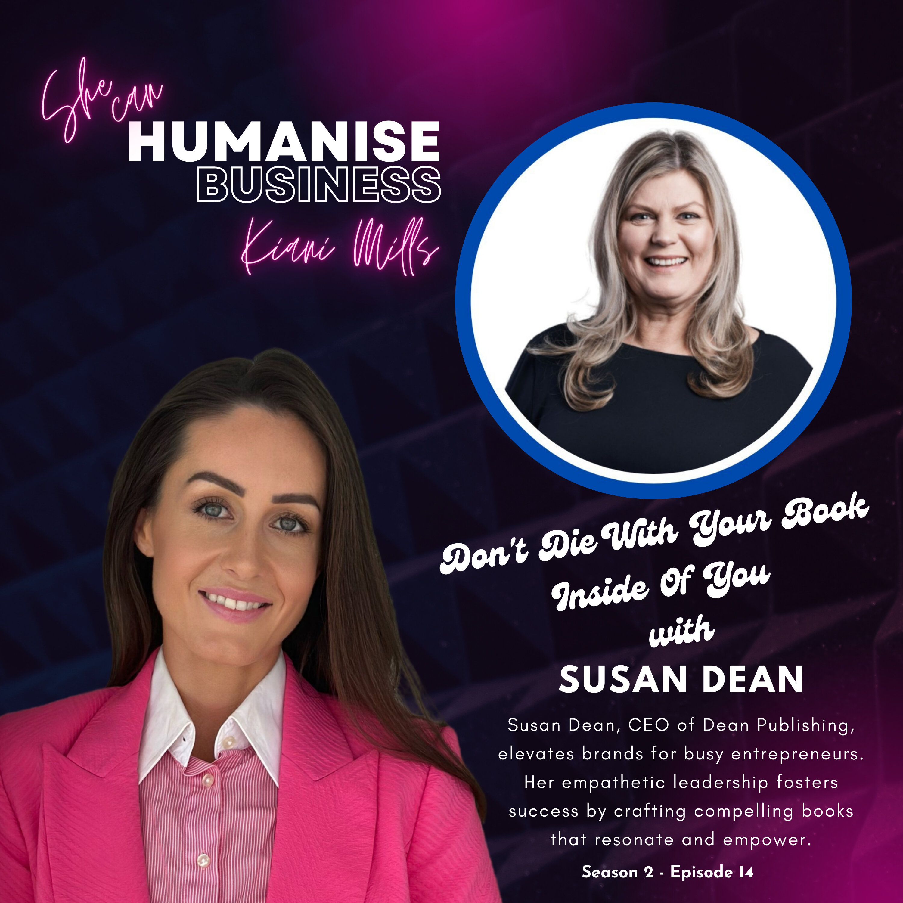 Don’t Die With Your Book Inside Of You with Susan Dean episode artwork