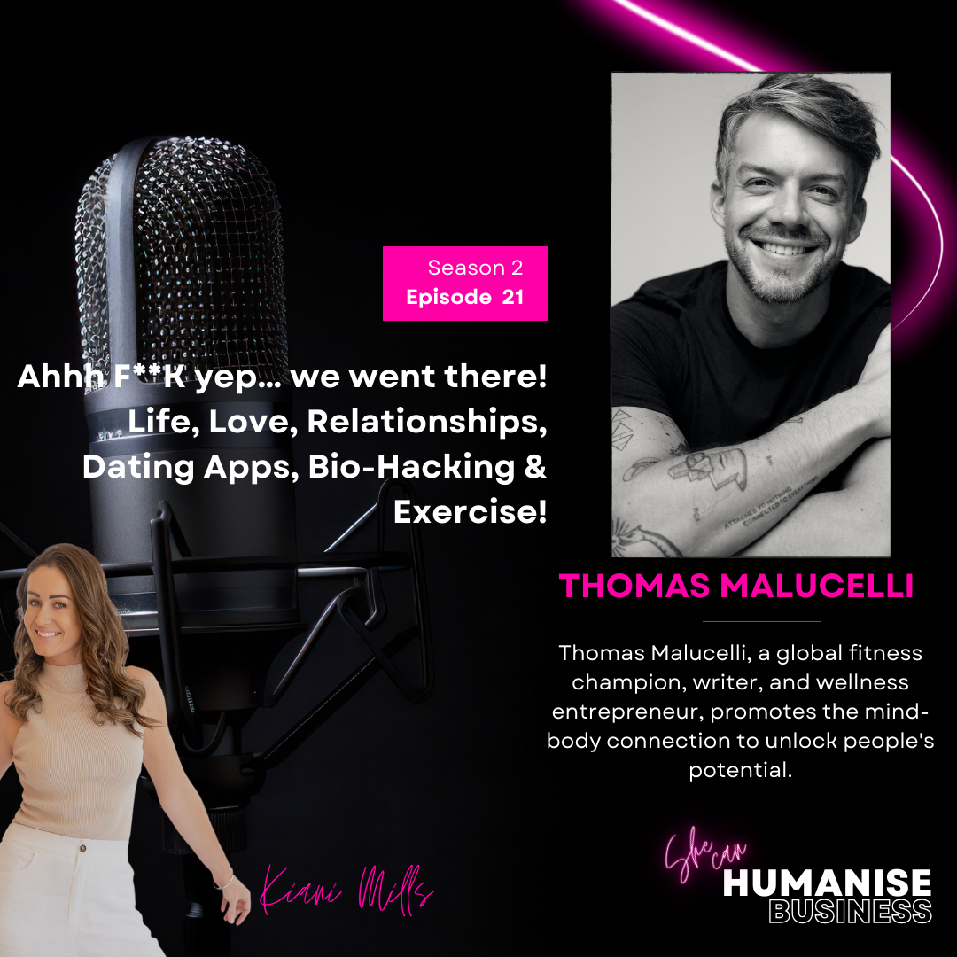 Life, Love, Relationships, Dating Apps, Bio-Hacking & Exercise with Thomas Malucelli