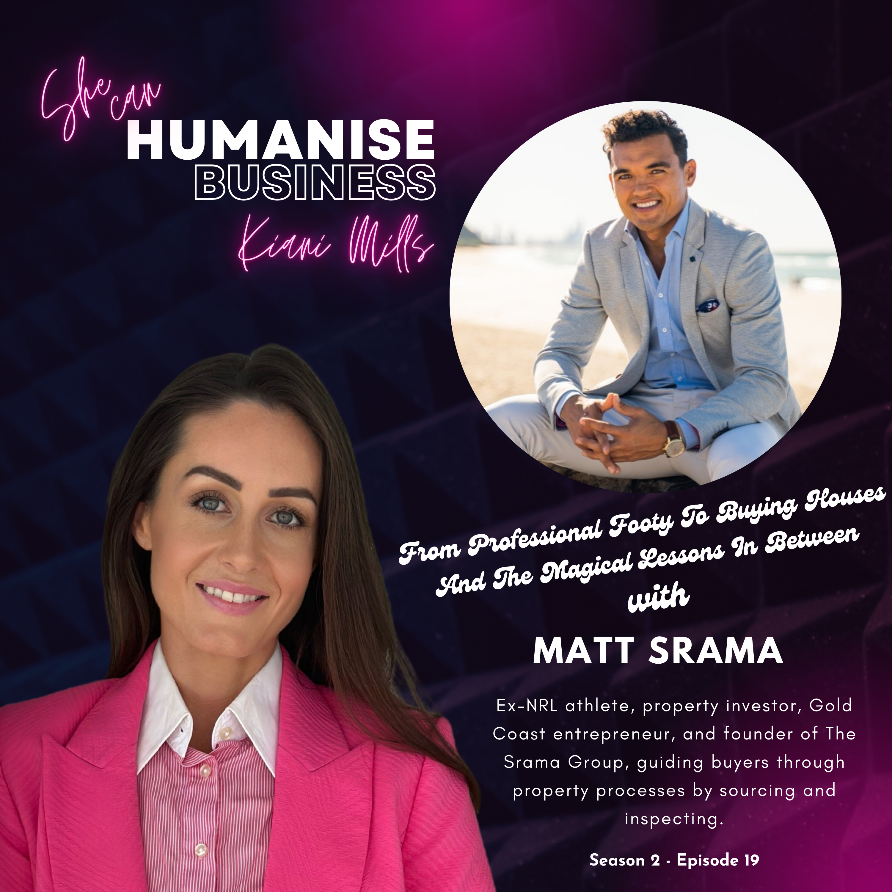 From Professional Footy To Buying Houses And The Magical Lessons In Between with Matt Srama