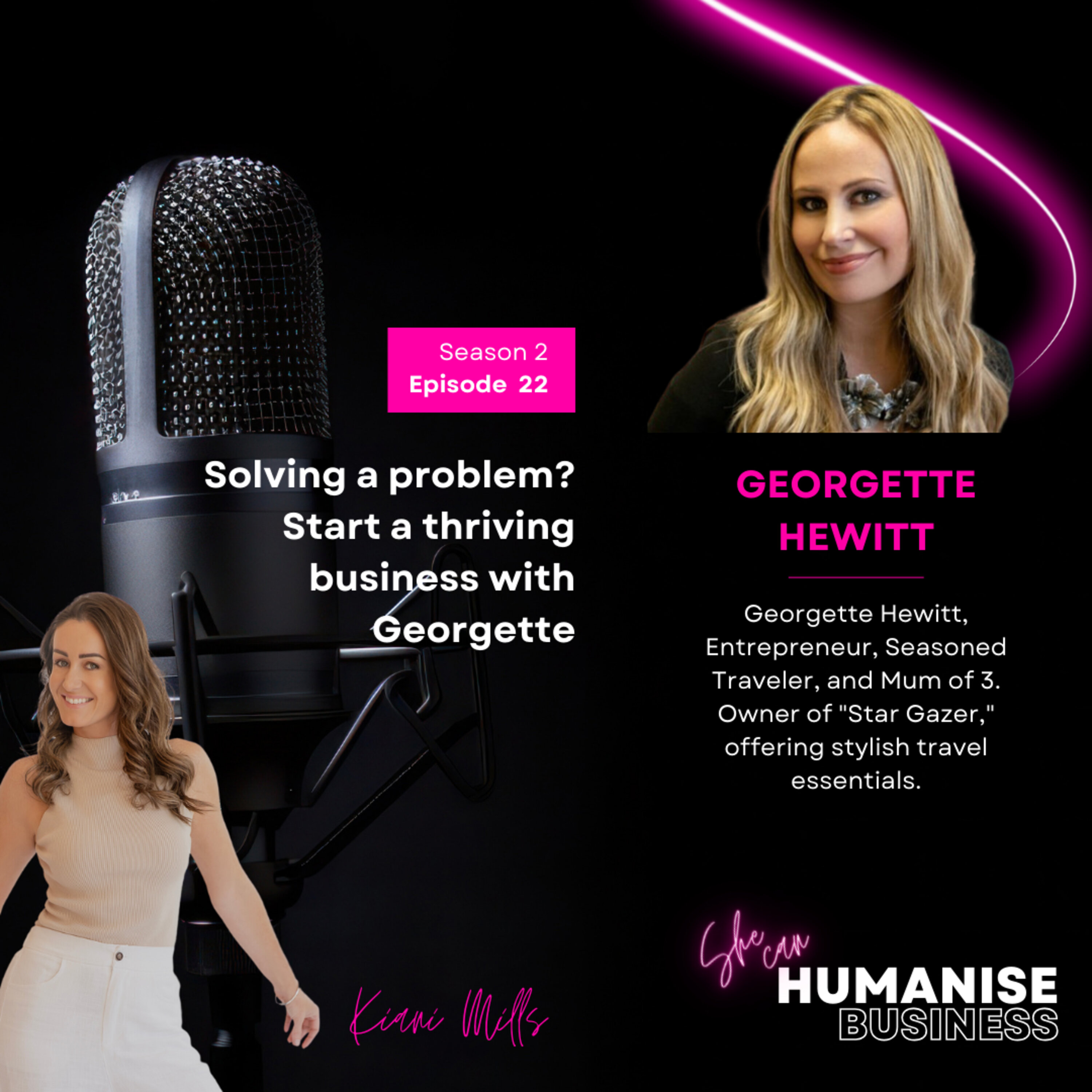 Solving a problem? Start a thriving business with Georgette. episode artwork