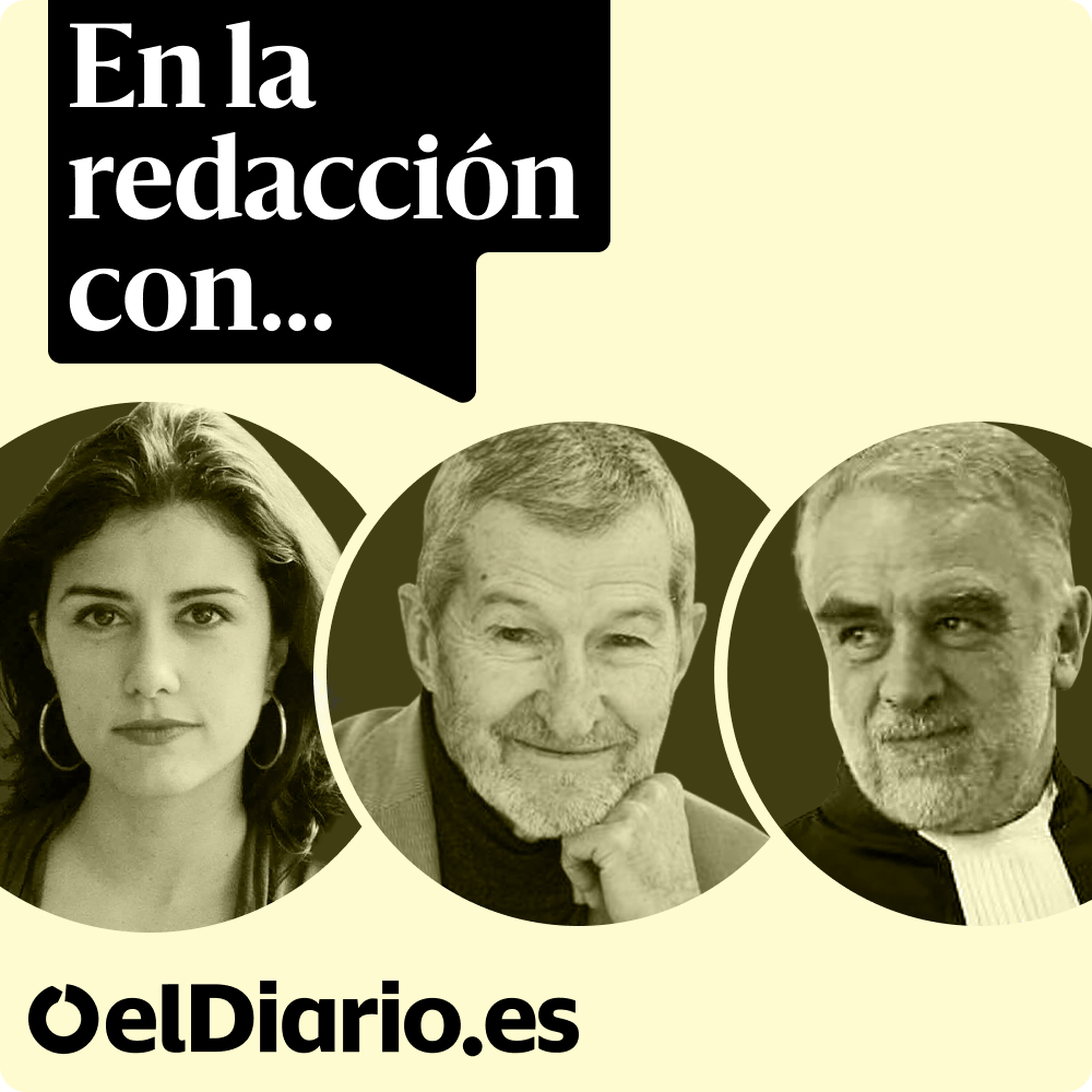 Olga Rodríguez, Julio Rodríguez y Luis Moreno Ocampo