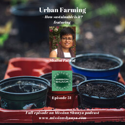 How sustainable is urban farming? ft. Shalini Patwal 