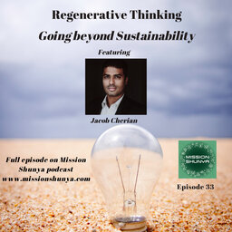 Regenerative Thinking - Going beyond Sustainability