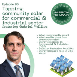 Tapping community solar for commercial & industrial sector ft. Gabriel Phillips, Catalyst Power