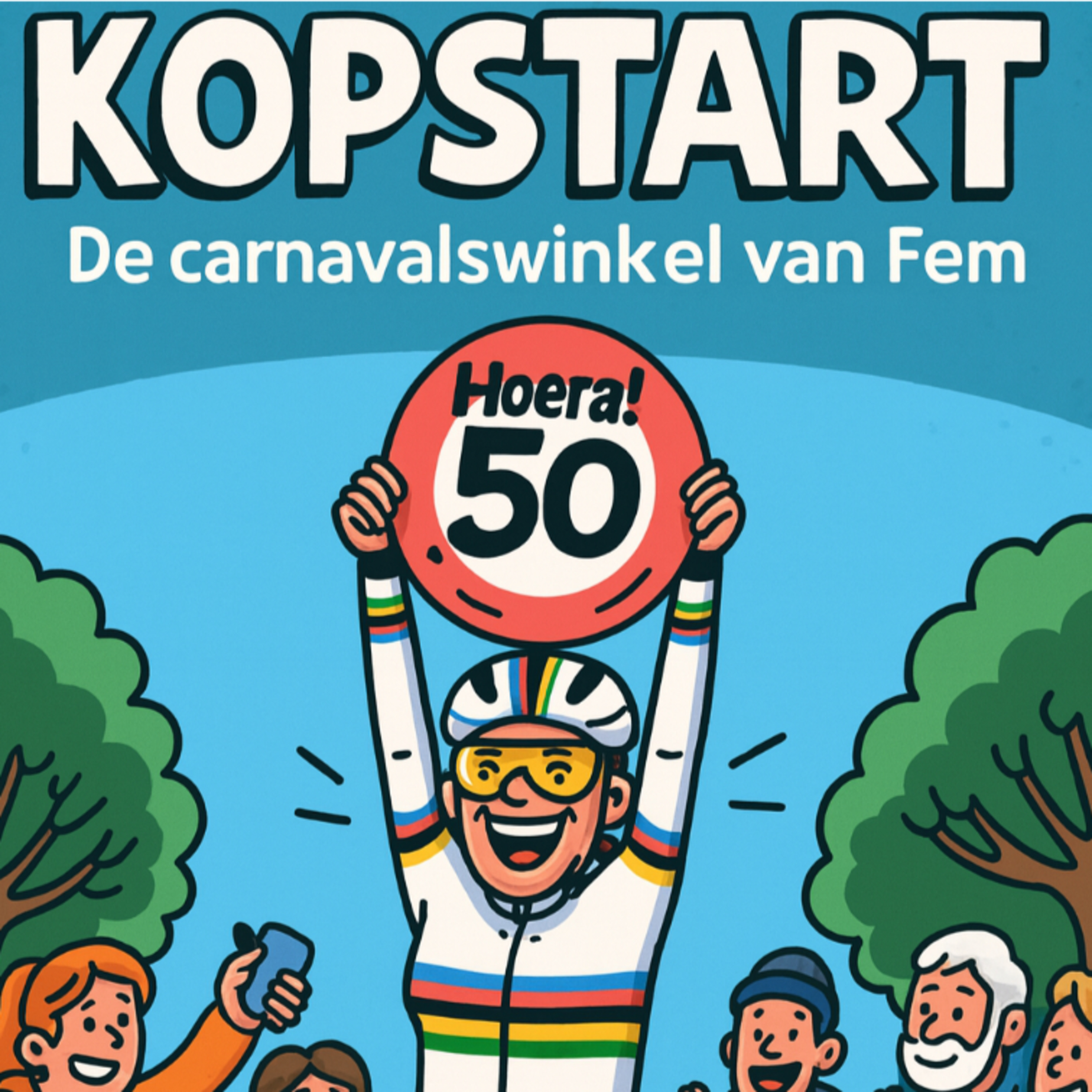 FEMTASTIC 50, AVONTUREN IN WOERDEN EN HEERDE EN DE MOEDER ALLER CROSSEN episode artwork