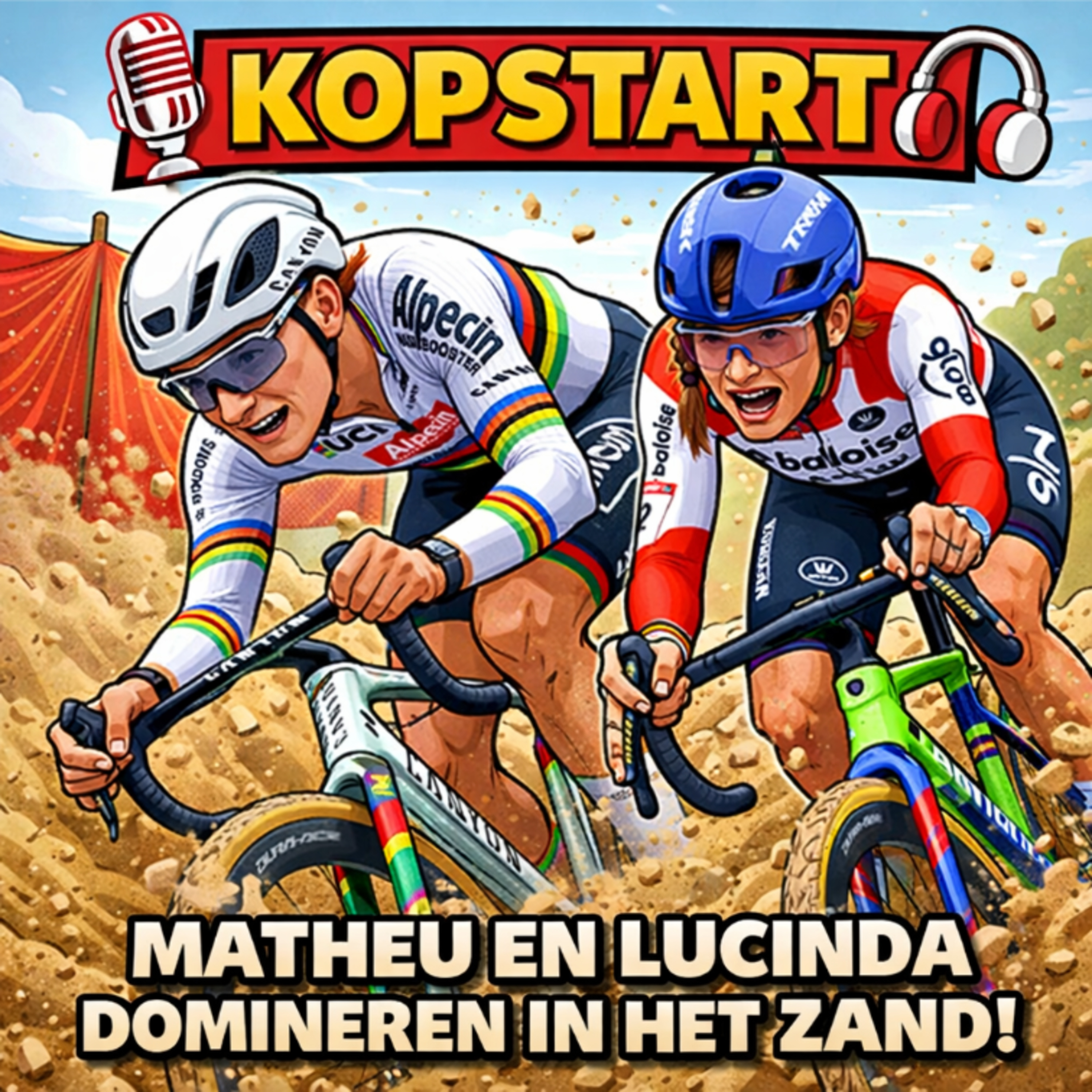 KERSTPERIODE 1: MATHIEU EN LUCINDA DOMINEREN IN HET ZAND episode artwork