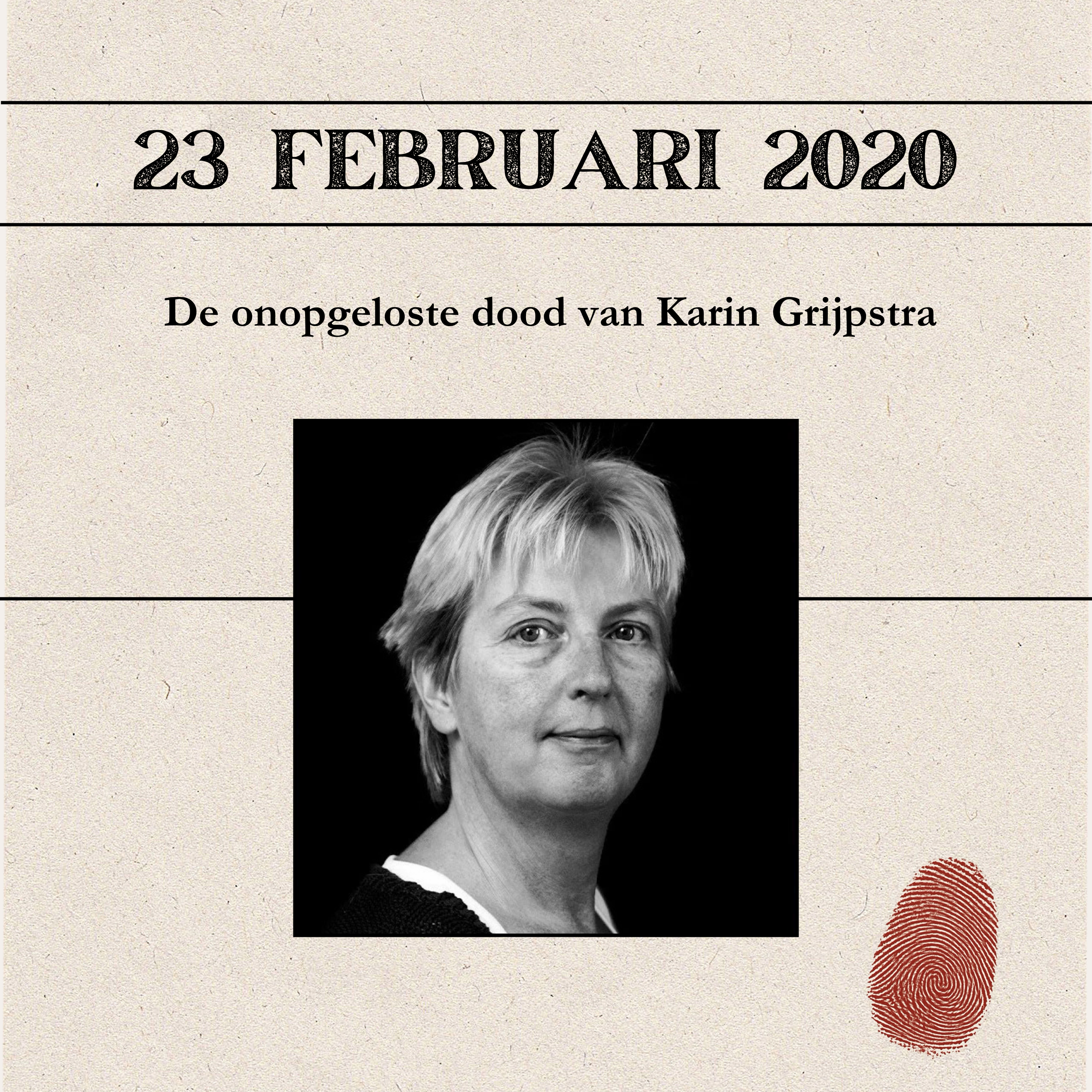 De onopgeloste dood van Karin Grijpstra #19 episode artwork