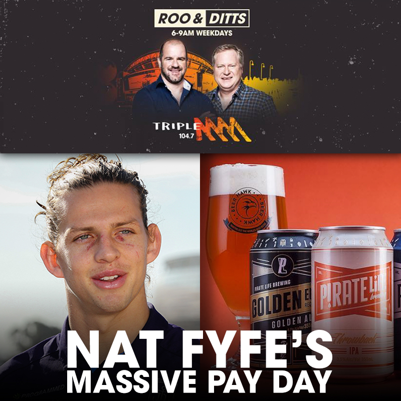 Nat Fyfe's huge pay day