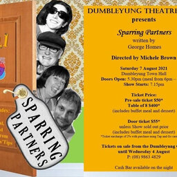 Check Out Sparring Partners This Saturday at the Dumbleyung Town Hall