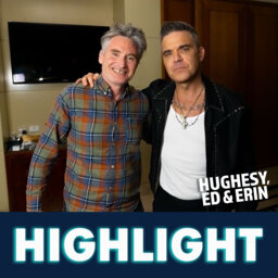 Hughesy goes one-on-one with ROBBIE WILLIAMS!