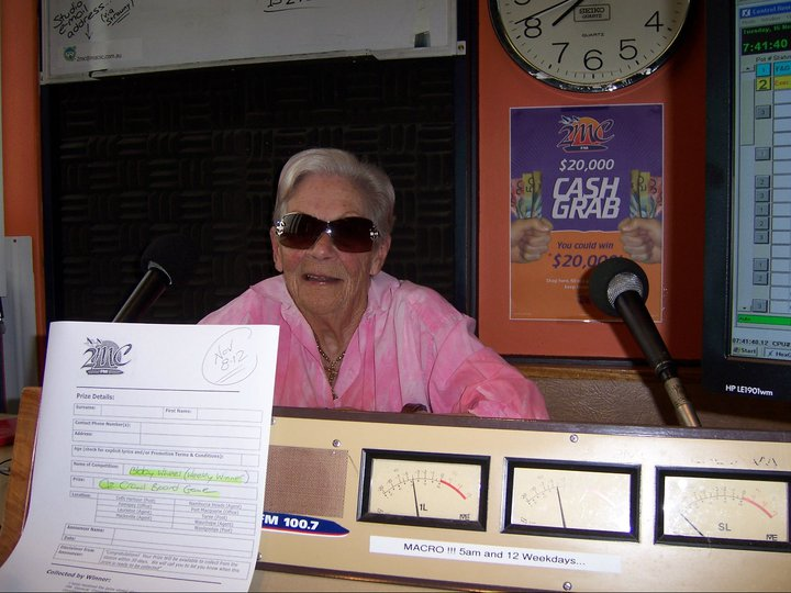 Strawny's Last Lap - Dick and June the Tea Lady....Around 2010 episode artwork