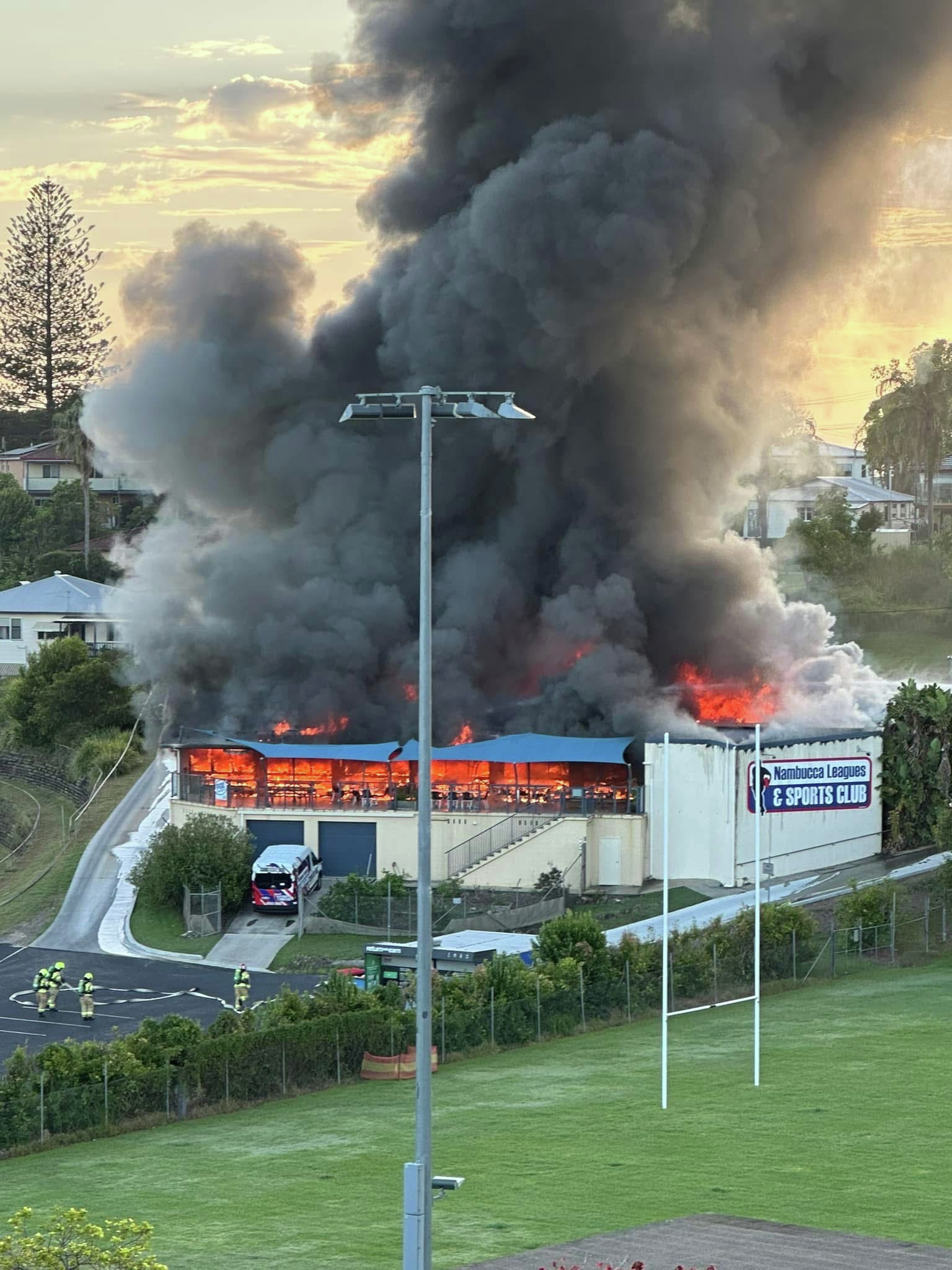 Nambucca Roosters Rugby League Club President Peter Bellden Speaks Out About The Fire episode artwork