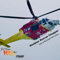 Strawny chats to Richard McGovern before the the Westpac Rescue Chopper at Wauchope Public School episode artwork