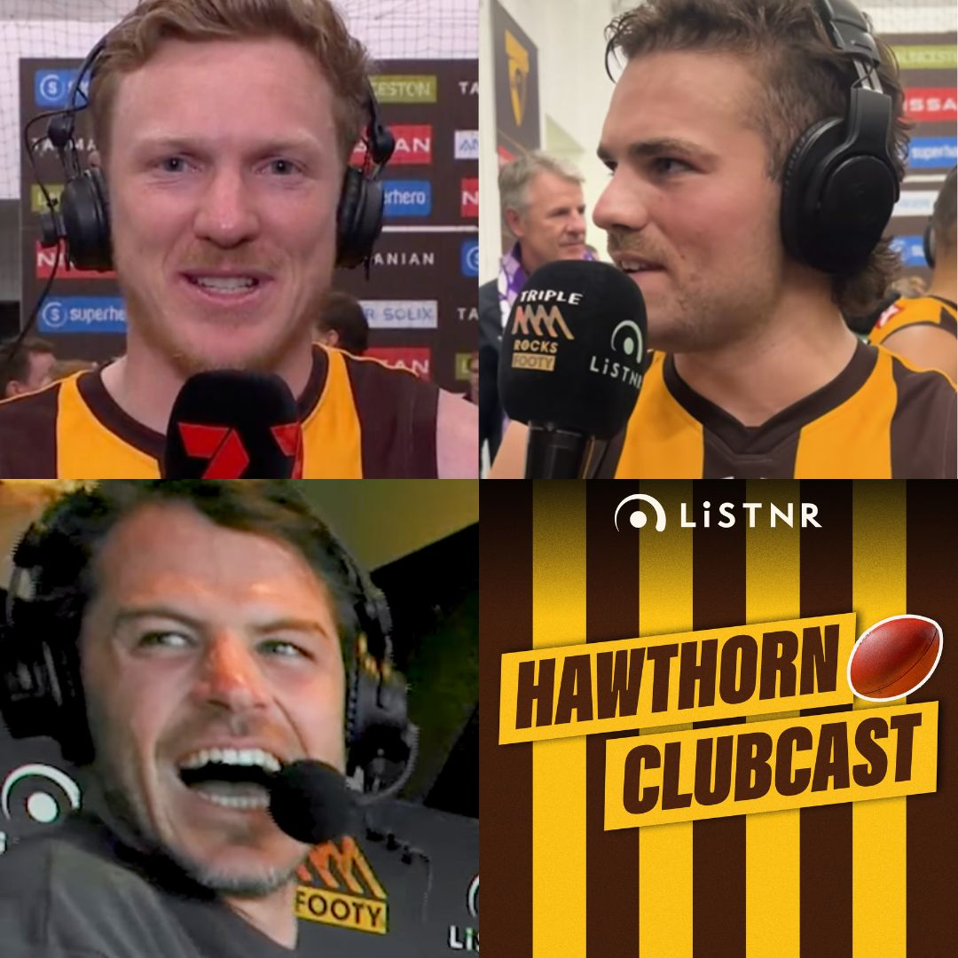  Easter Monday Thriller! 🧙‍♂️ Watson & Sicily Interviews From The Hawks Rooms | Hawthorn Clubcast 🟤🟡