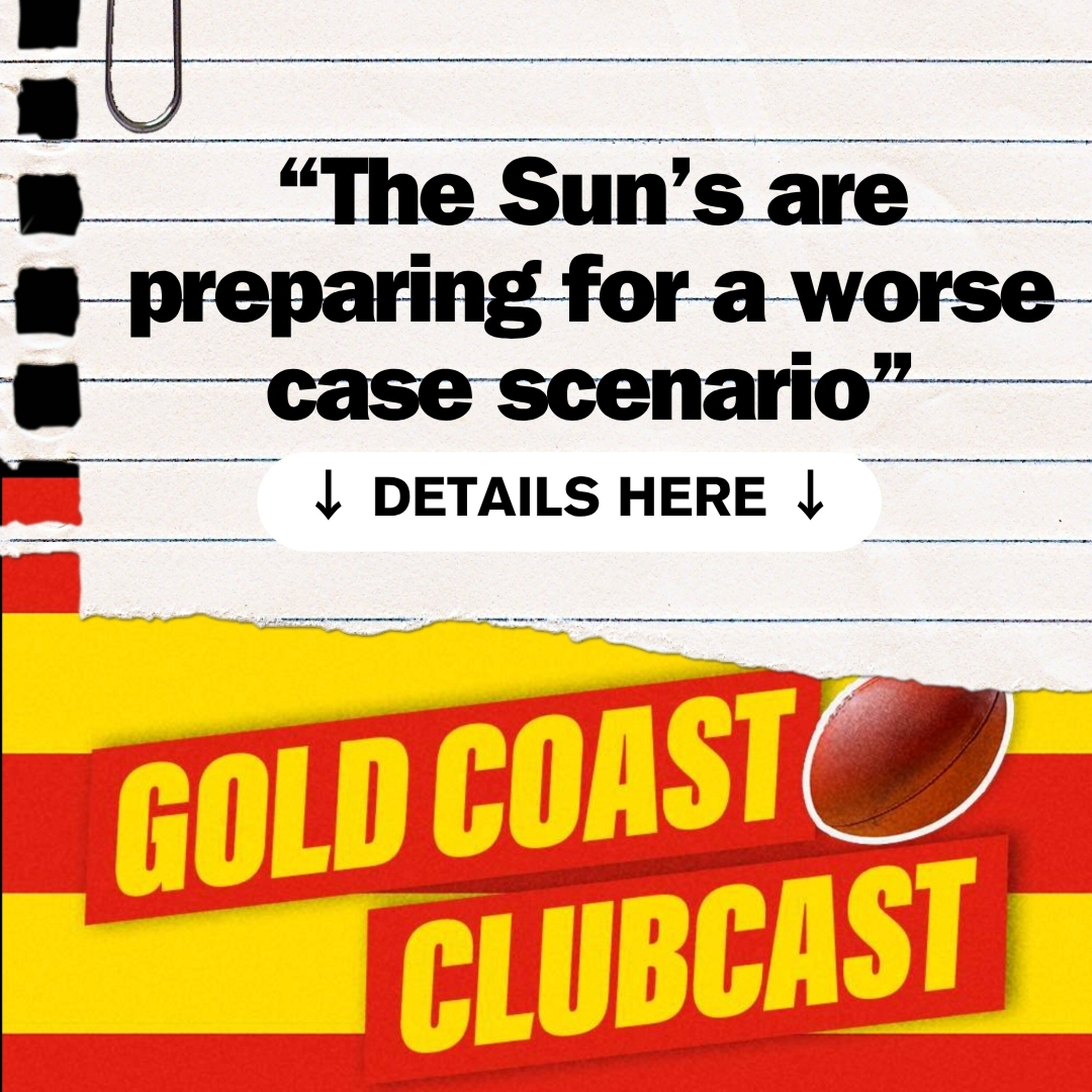 Hardwick's Frustration, "Worst-Case Scenario" & Q-Clash Flop | Gold Coast Clubcast episode artwork