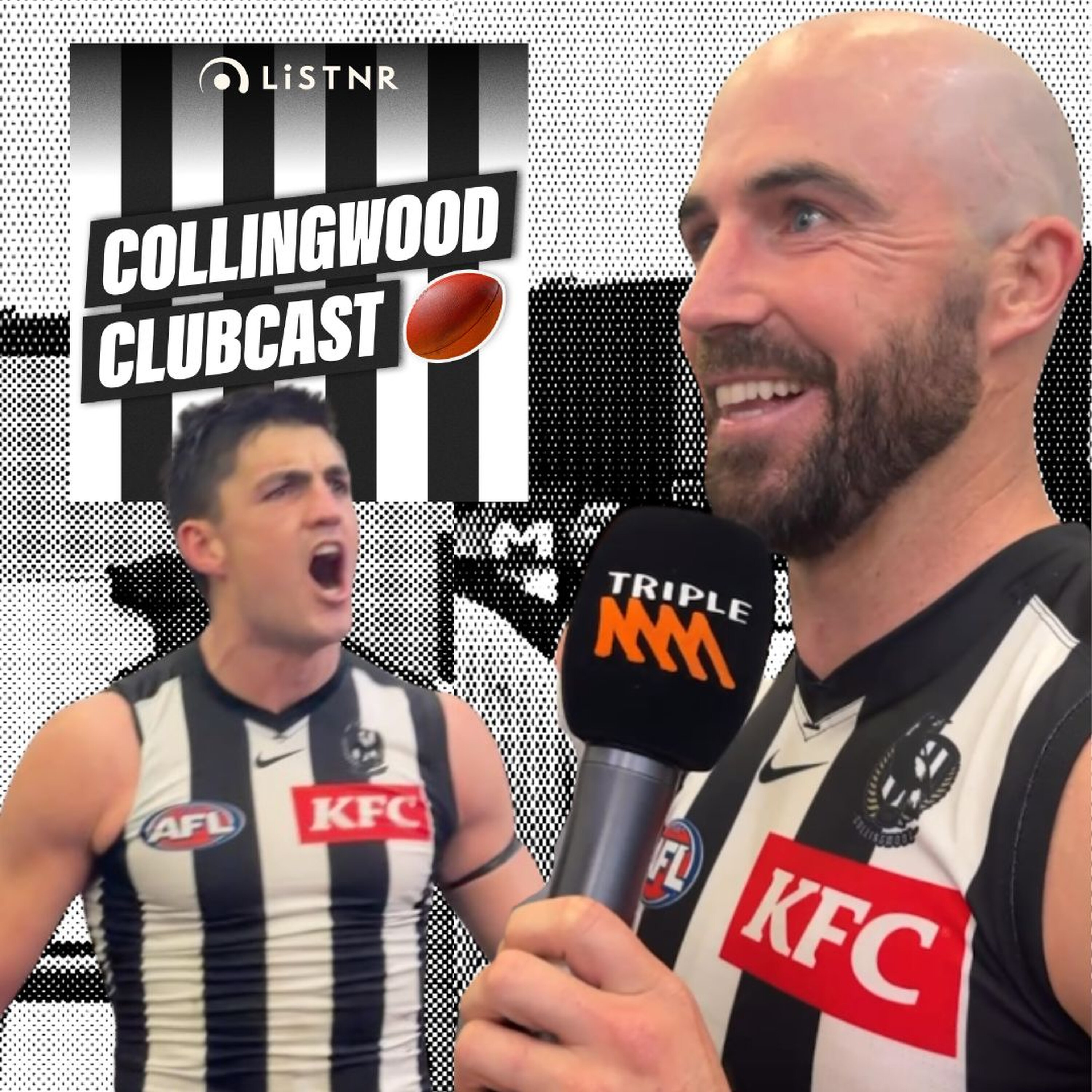 "F*** THAT WAS GOOD!" Sidebottom's Post Game Interview Of The Year! 🖤🤍 | Collingwood Clubcast episode artwork