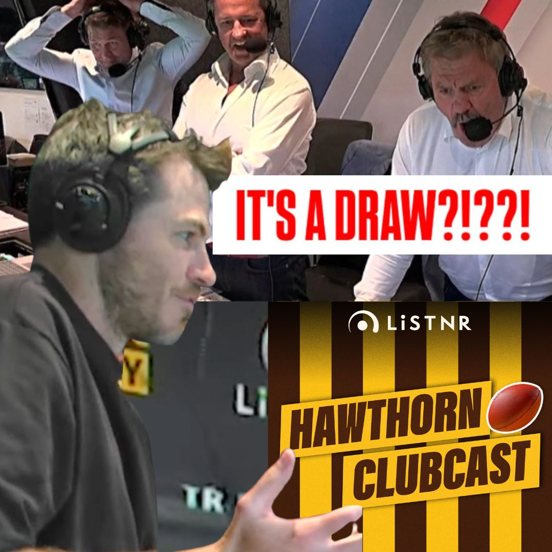 Draw Drama, Tassie Pressure & The Wizard On The Rise 🧙‍♂️ | Hawthorn Clubcast 🟡🟤