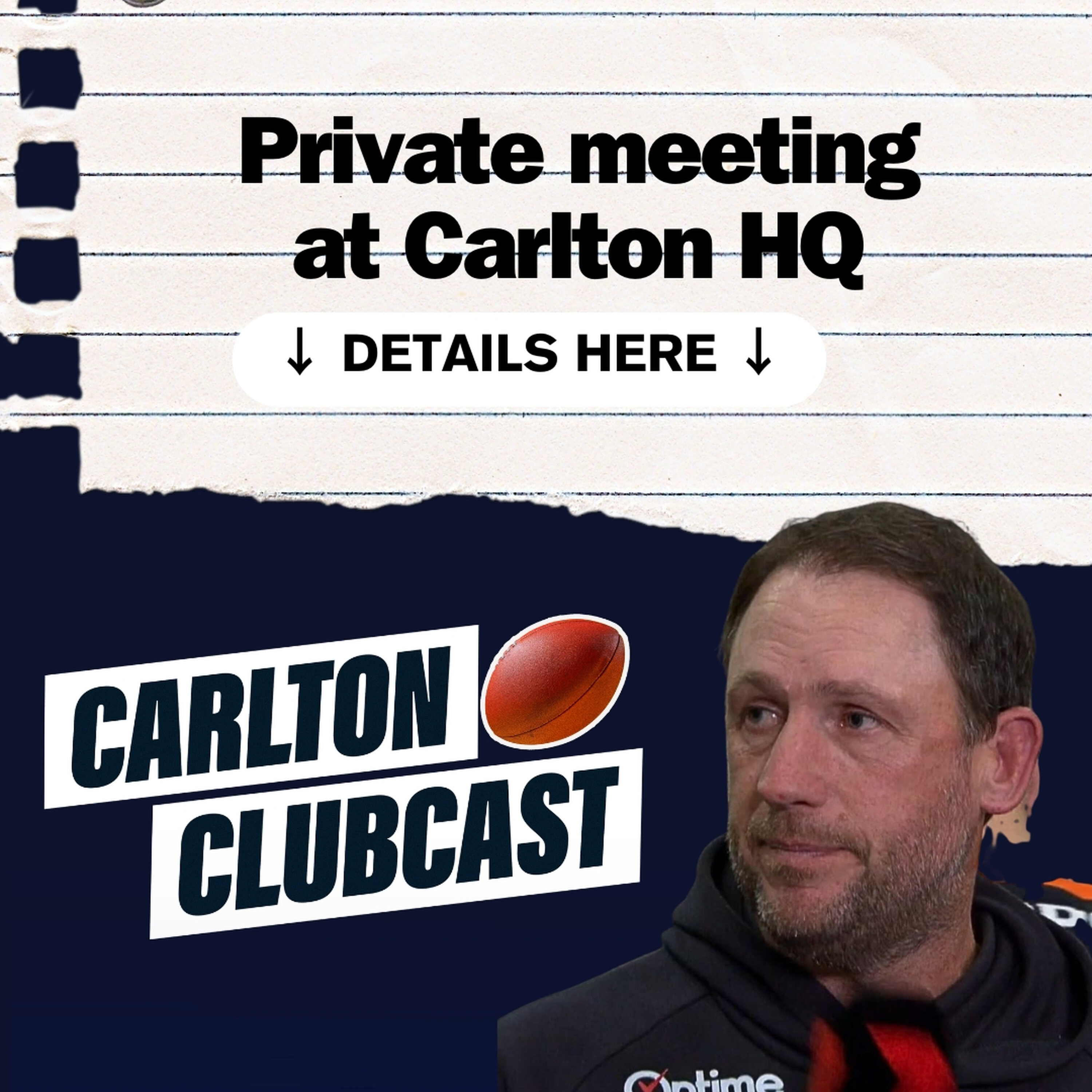 Closed-Door Meeting at Carlton HQ, Fraser's Future + 5-Week Streak 😅 | Carlton Clubcast episode artwork