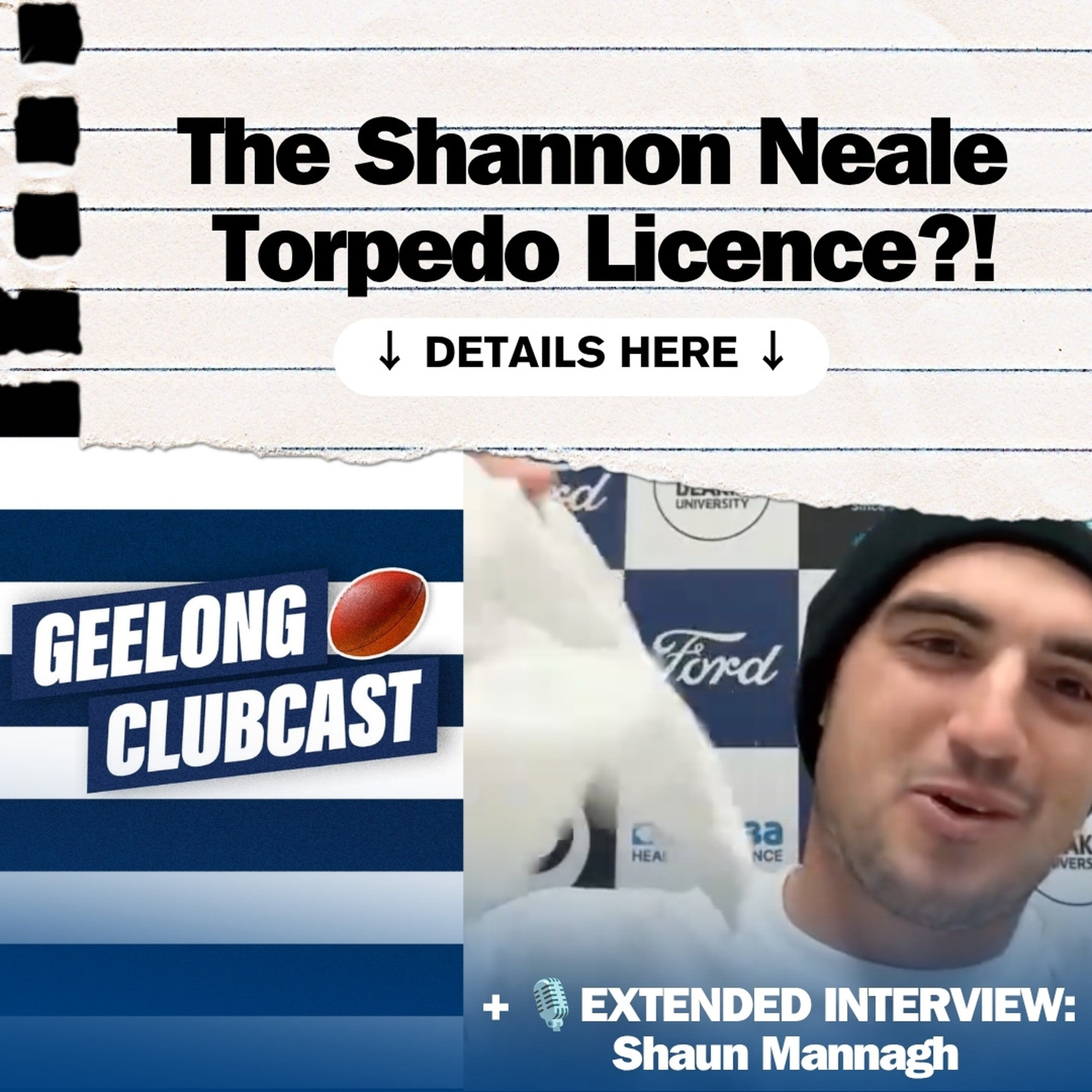 Cats Eye Suns Star, Neale's Torp Licence?! + Whiteout Fever ⚪⚪⚪ | Geelong Clubcast episode artwork