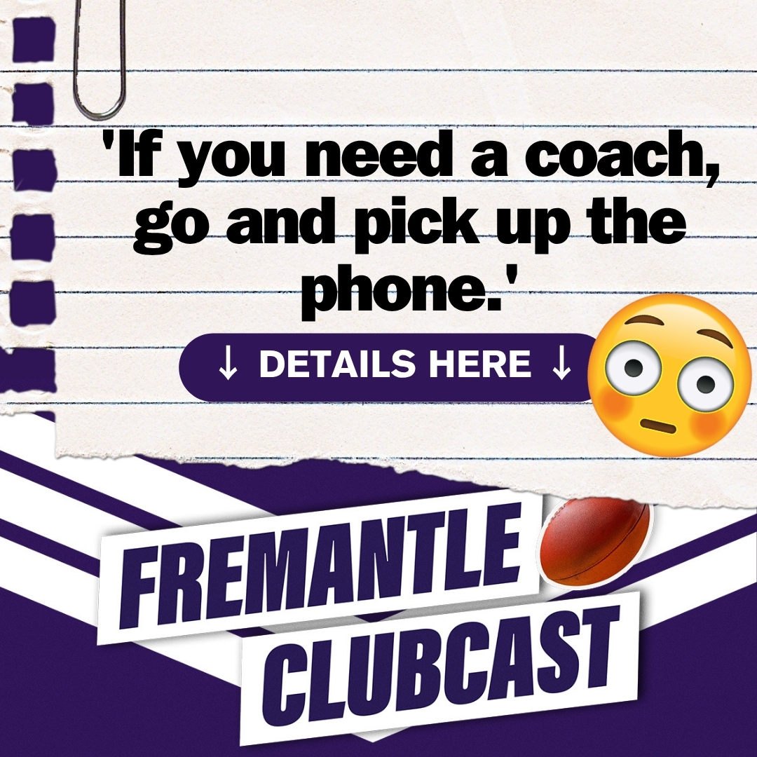 Longmuir's Contract Grilling & The Dockers Ruck Dilemma ⚓️💜 | Fremantle Dockers Clubcast episode artwork