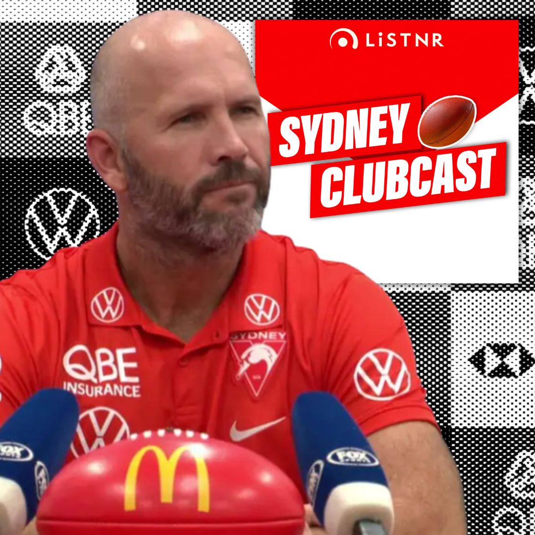 Could Mark McVeigh’s Potential Exit Derail Sydney’s Finals Campaign? | Sydney Clubcast ⚪️🔴 episode artwork