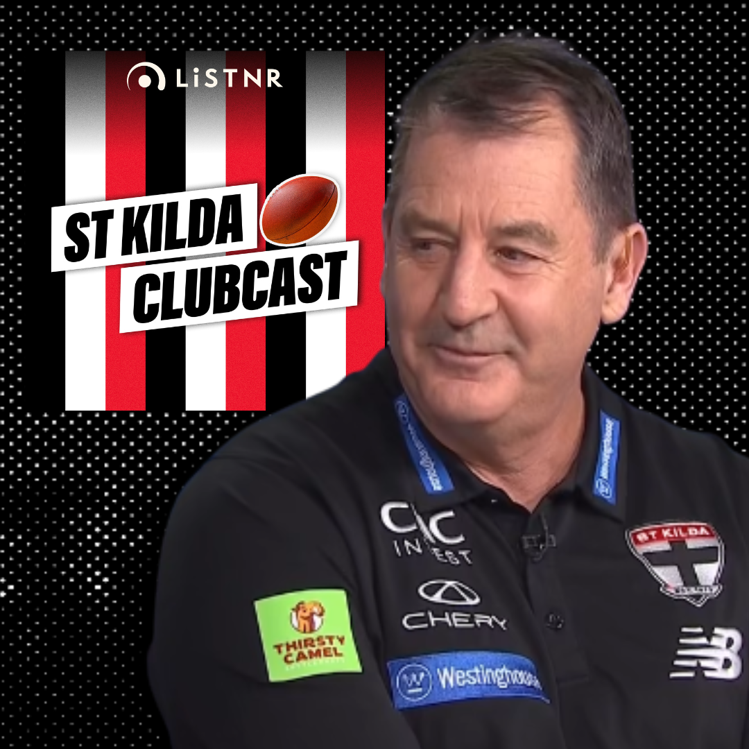 Ross Lyon's Future & the MCG Poonami! | St Kilda Saints Clubcast episode artwork