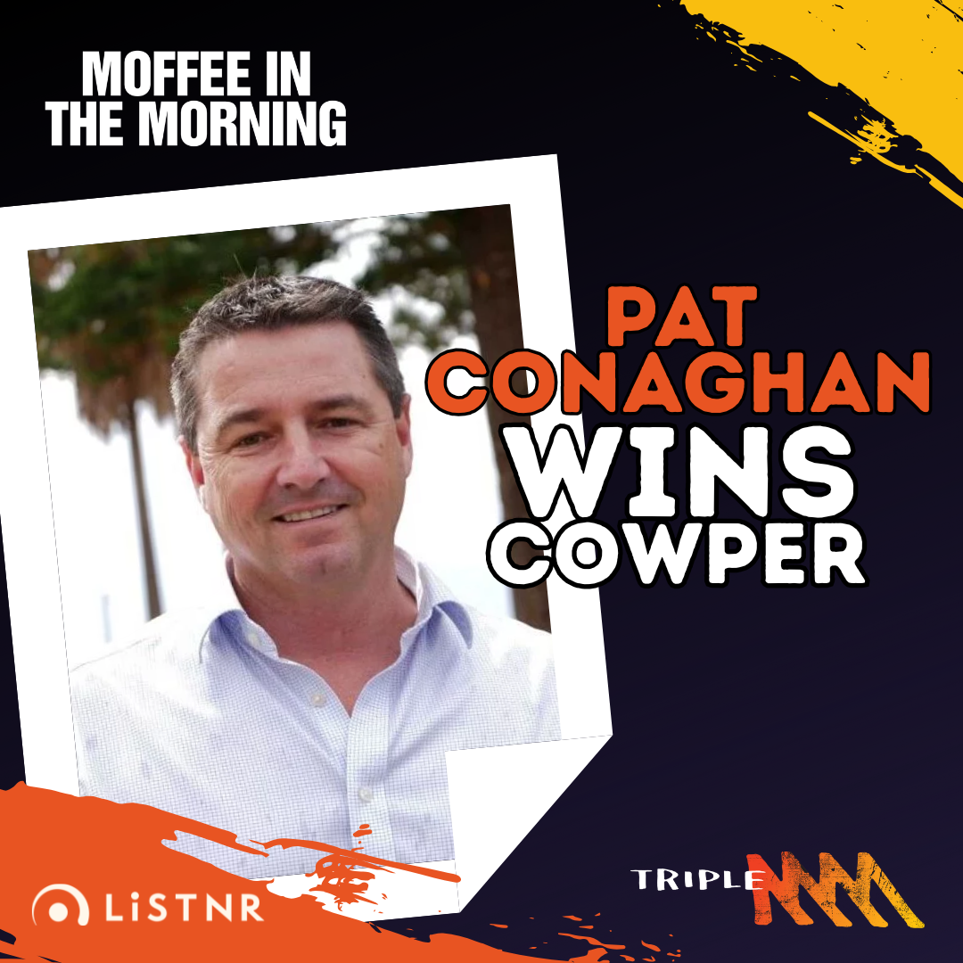 Pat Conaghan Retains Cowper - He chats with Moffee