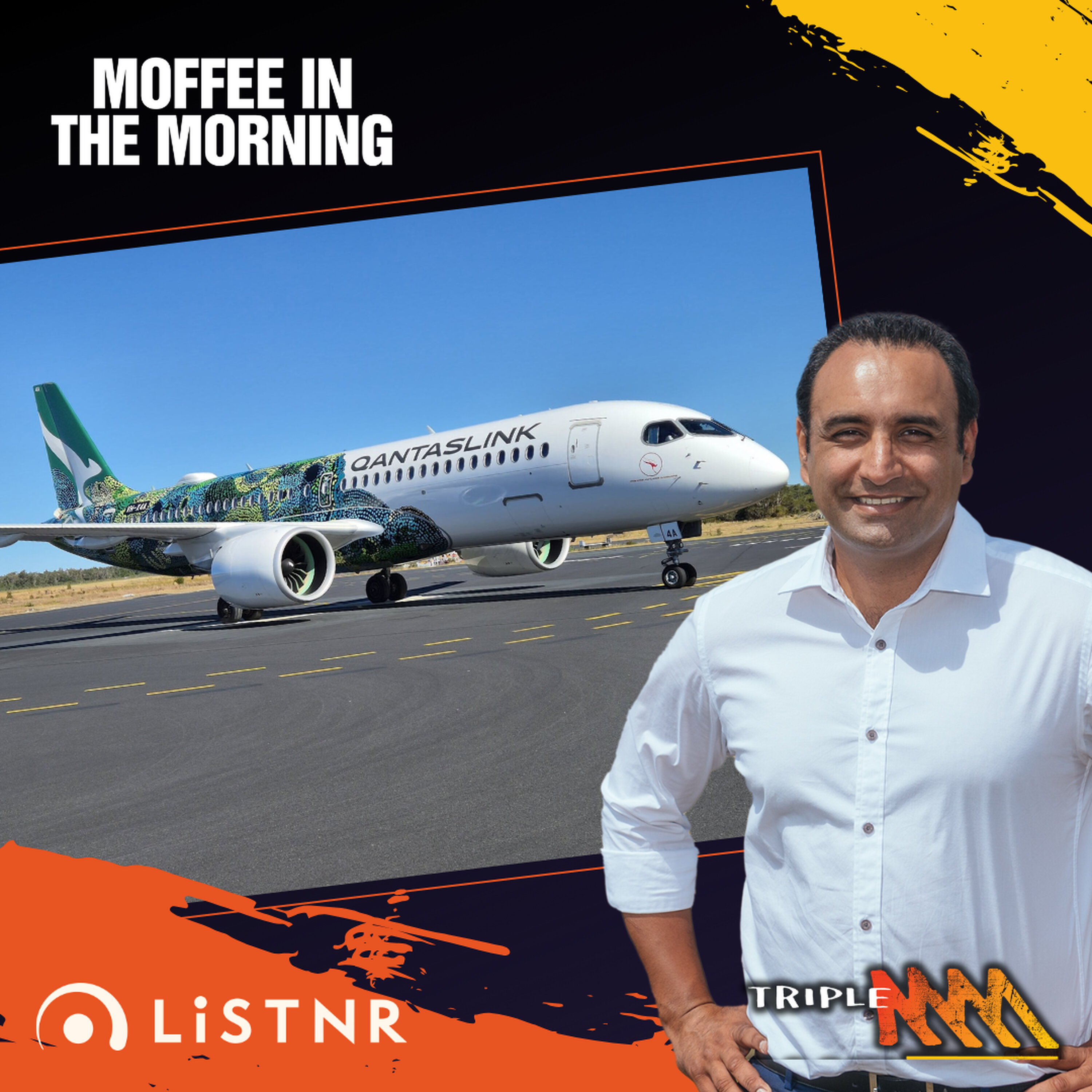 Gurmesh Singh on Qantas Flights
